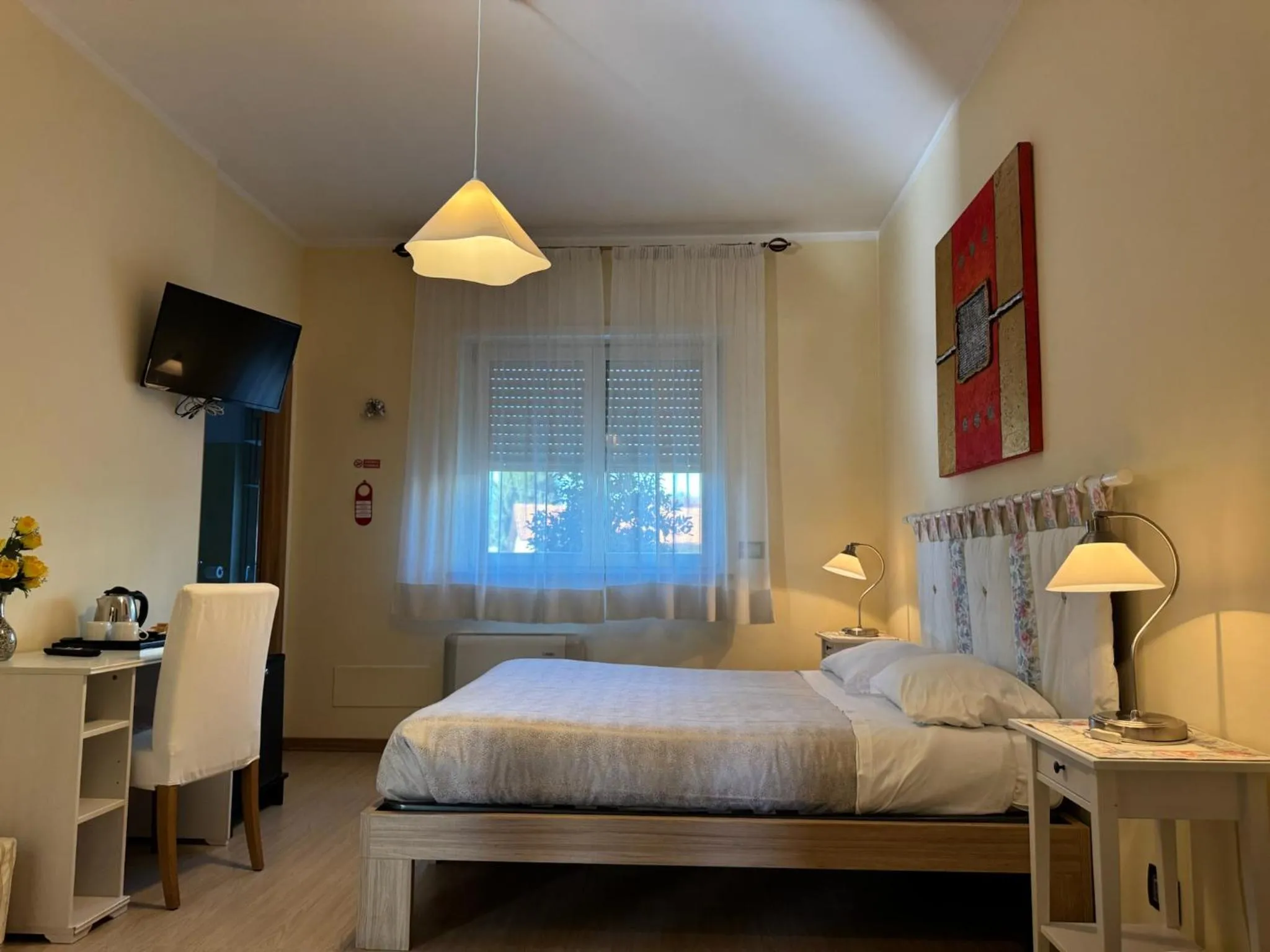 Bed in Eremes Rooms & Apartments