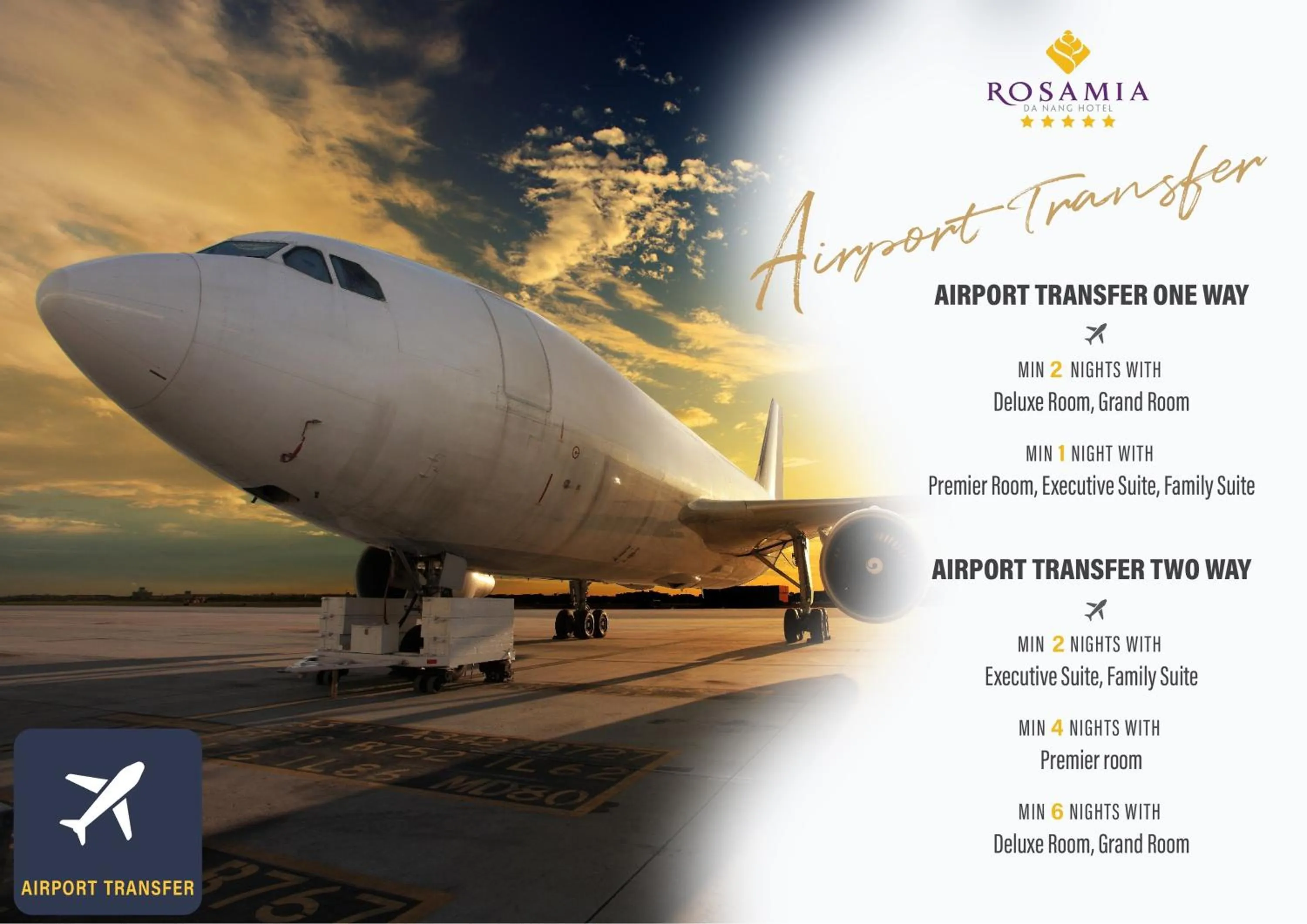 shuttle in Rosamia Da Nang Hotel