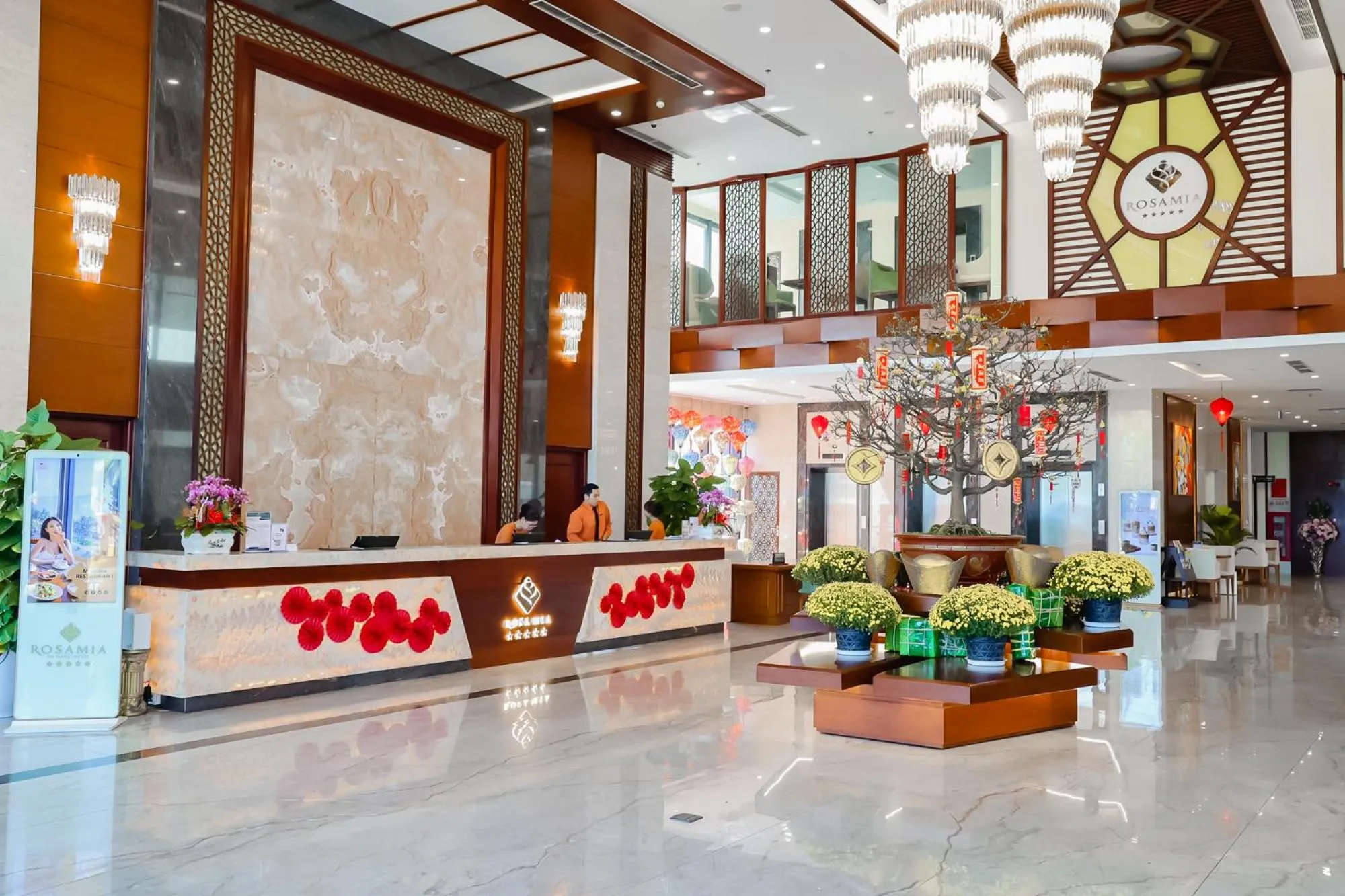 Lobby or reception in Rosamia Da Nang Hotel