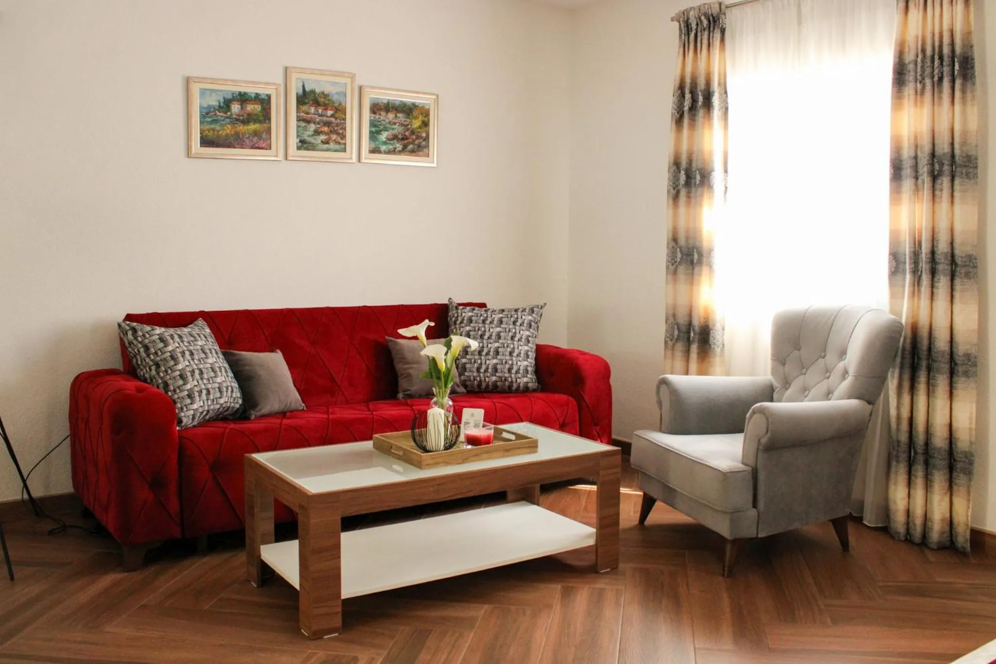 Living room in Apartments Stella del Mare
