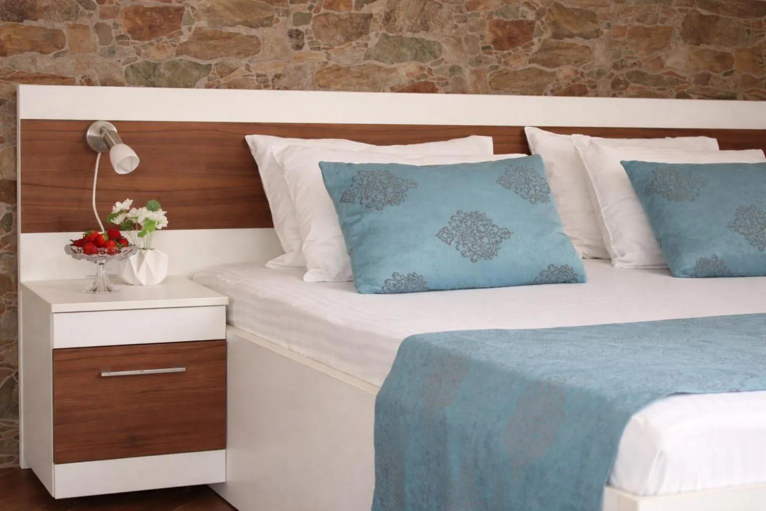 Bed in Apartments Stella del Mare