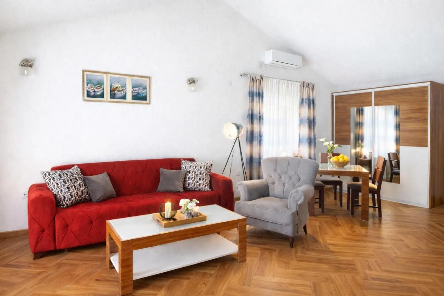 Living room in Apartments Stella del Mare