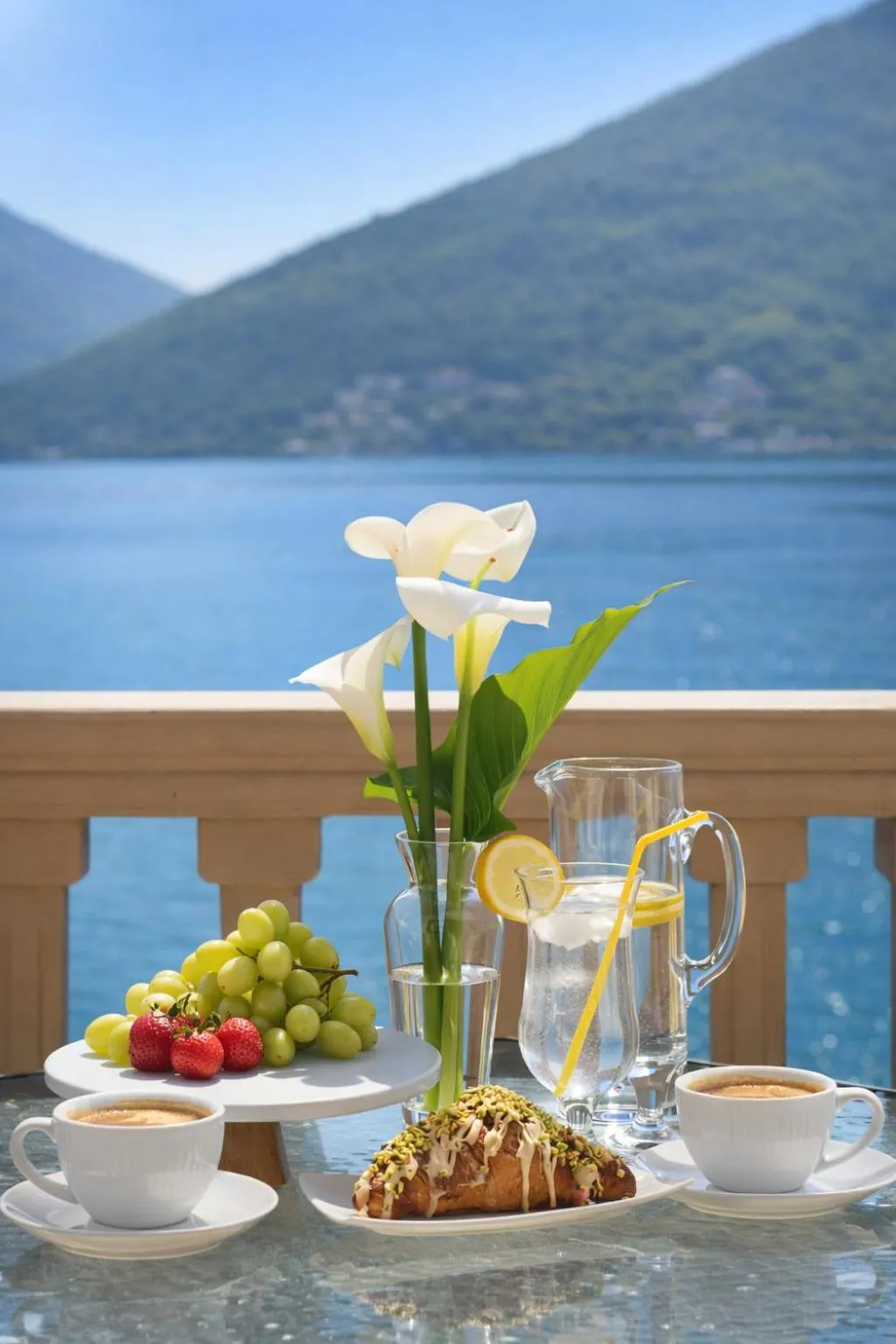 Balcony/Terrace in Apartments Stella del Mare
