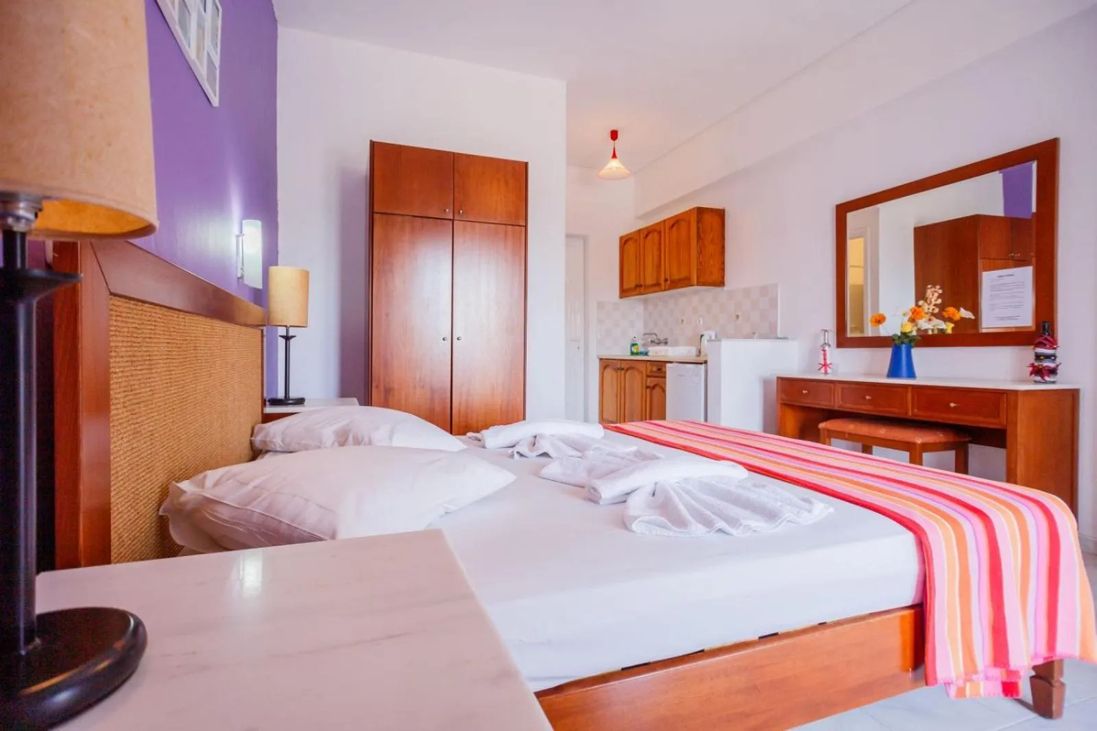 Bed in Babis Studios