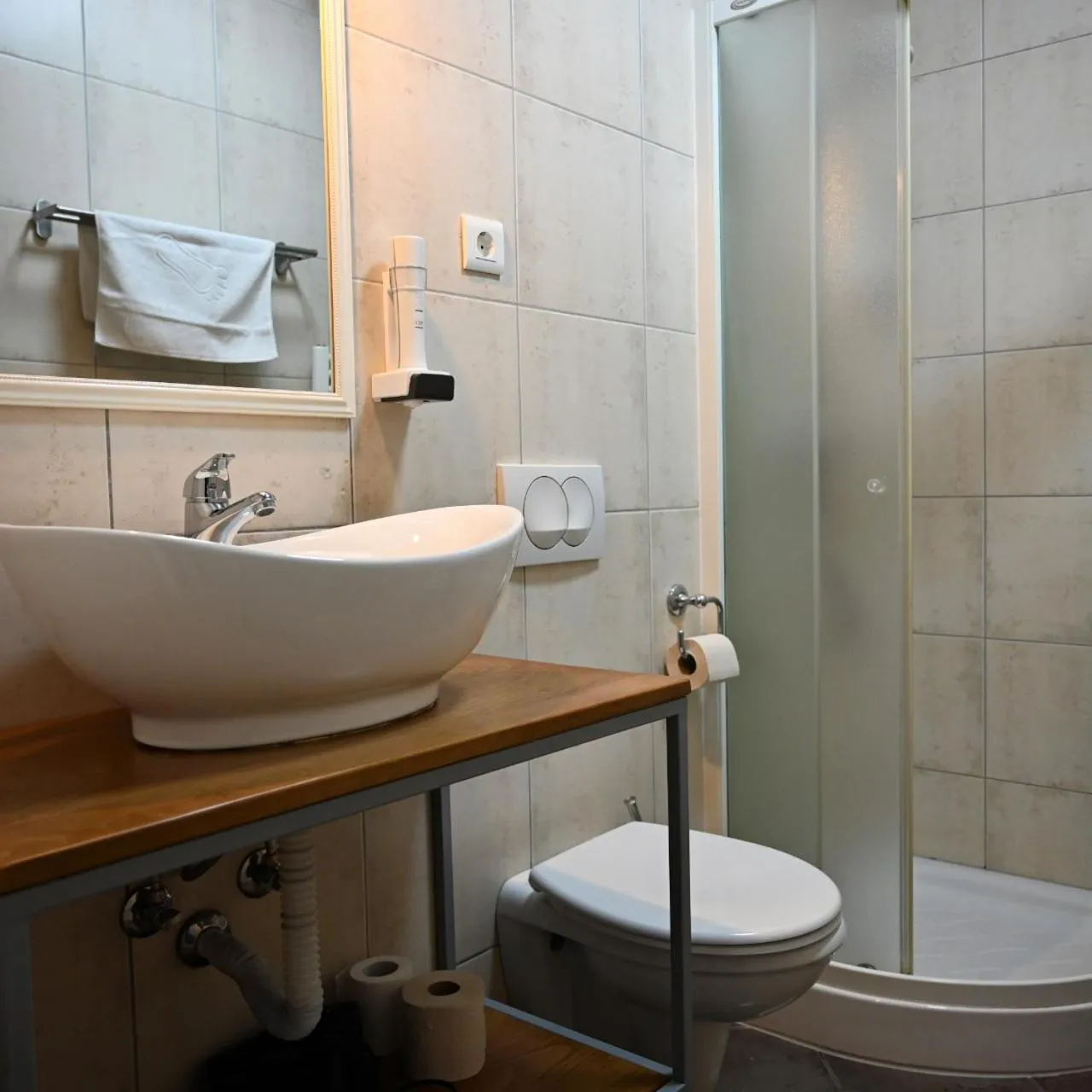 Bathroom in Hotel MOREA