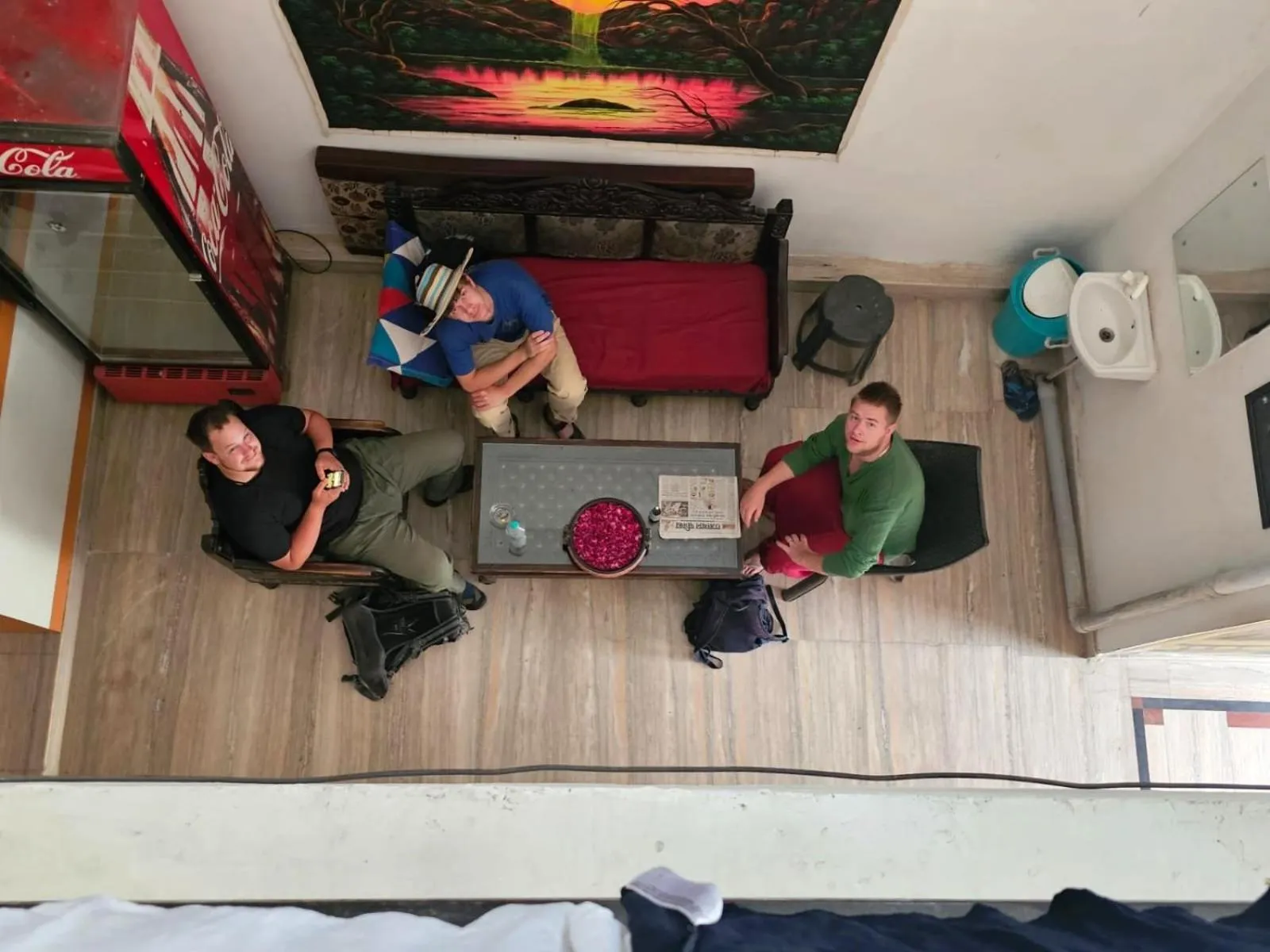 Communal lounge/ TV room in Hotel Zoola Palace