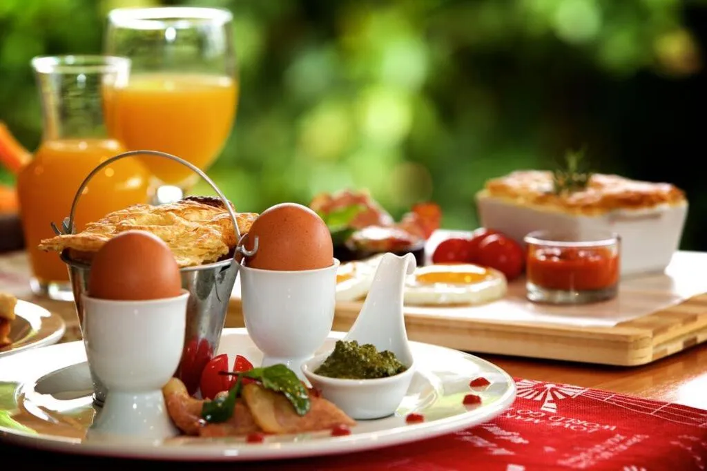 Food and drinks in Christie's Inn