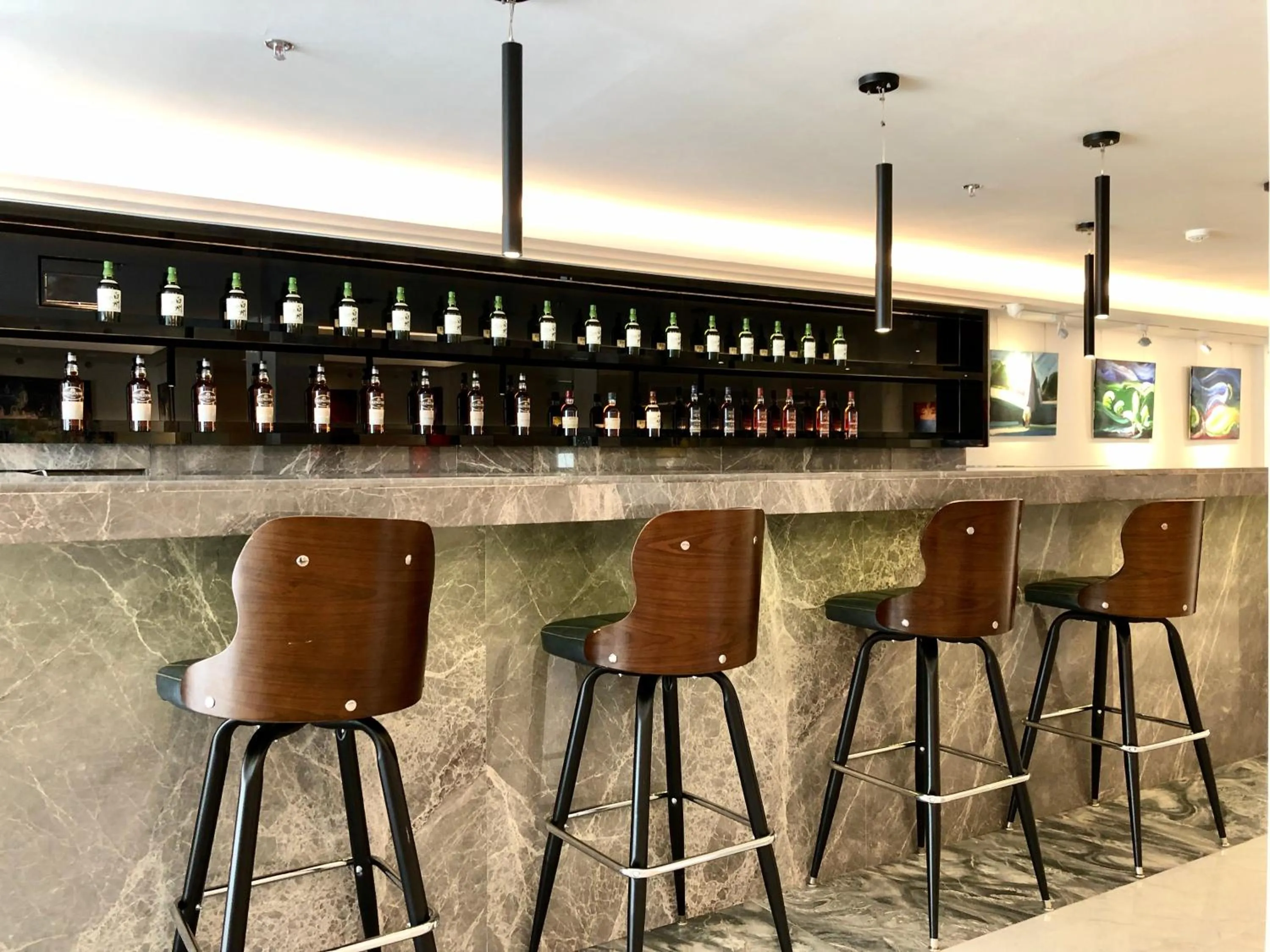 Lounge or bar in K.C Hotel