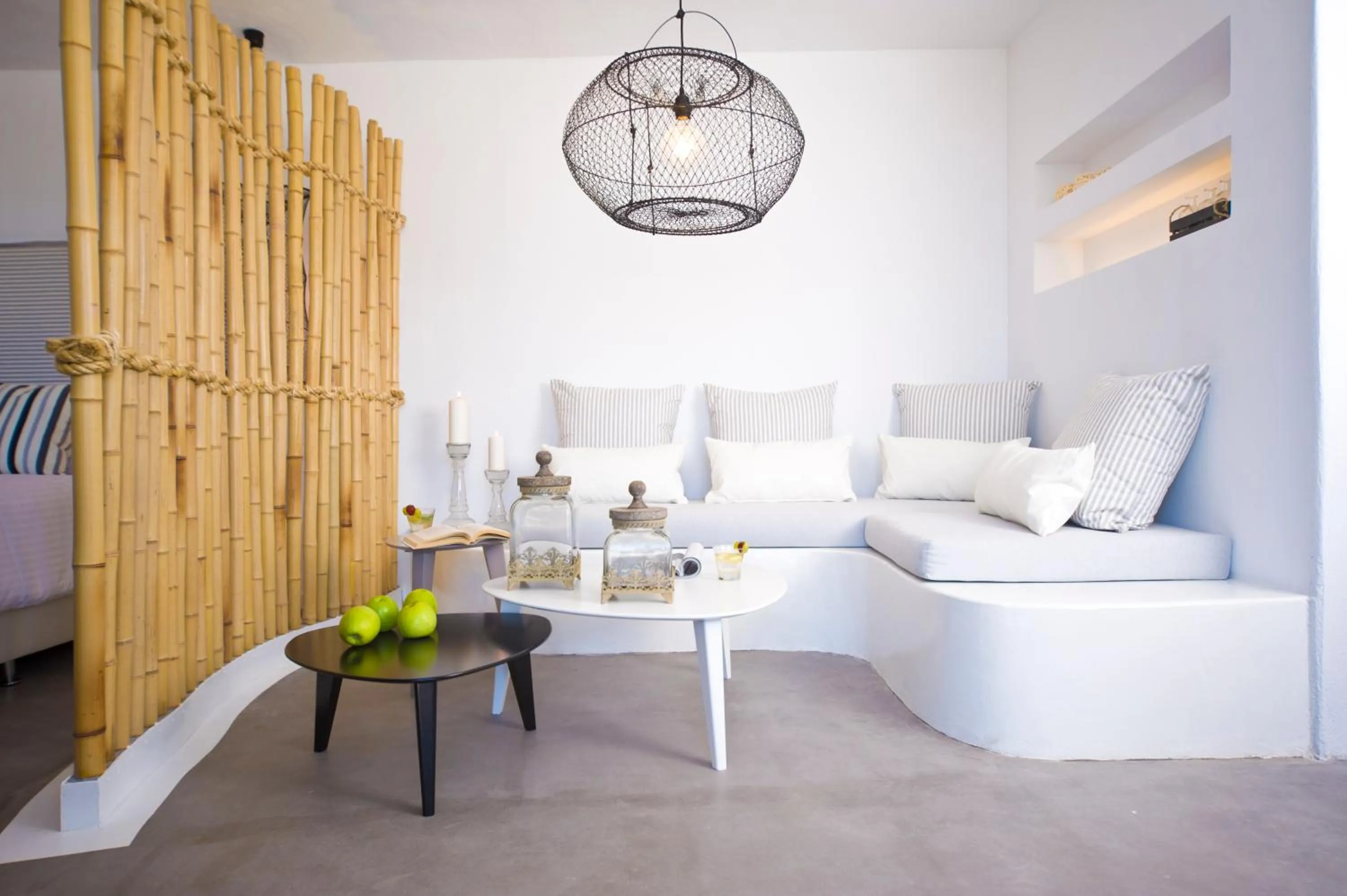 Seating area in Almyra Guest Houses