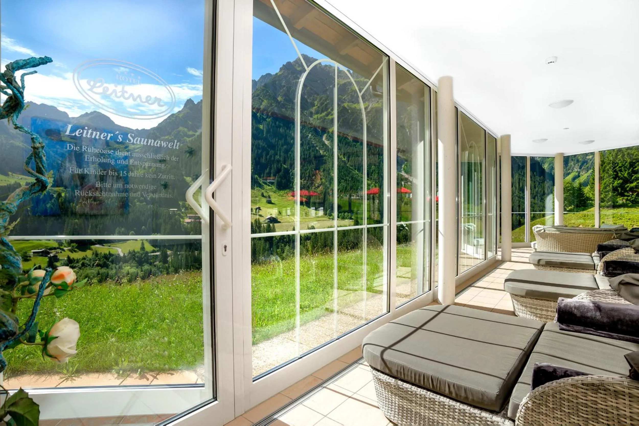 Spa and wellness centre/facilities in Hotel Leitner