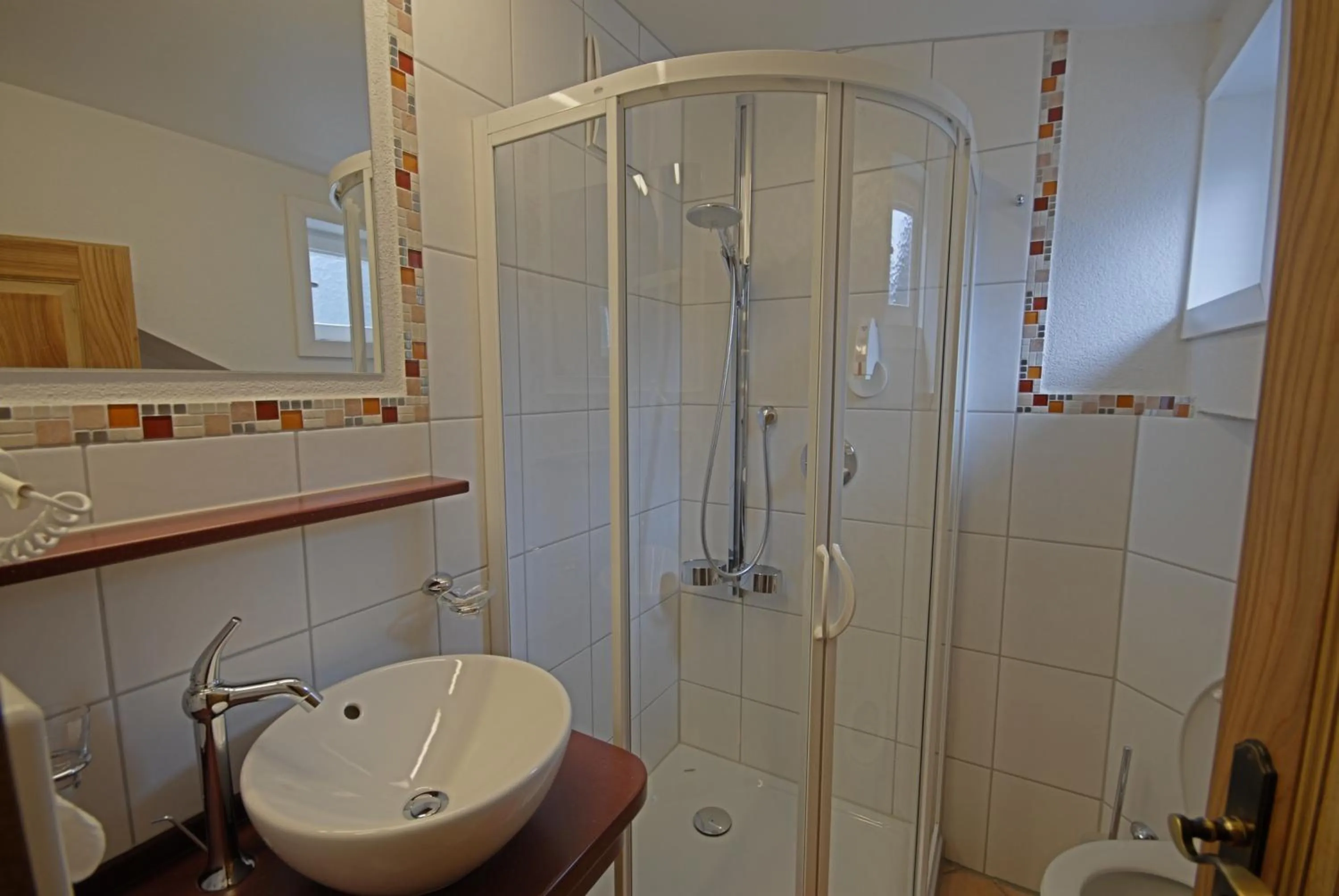 Shower in Hotel Leitner