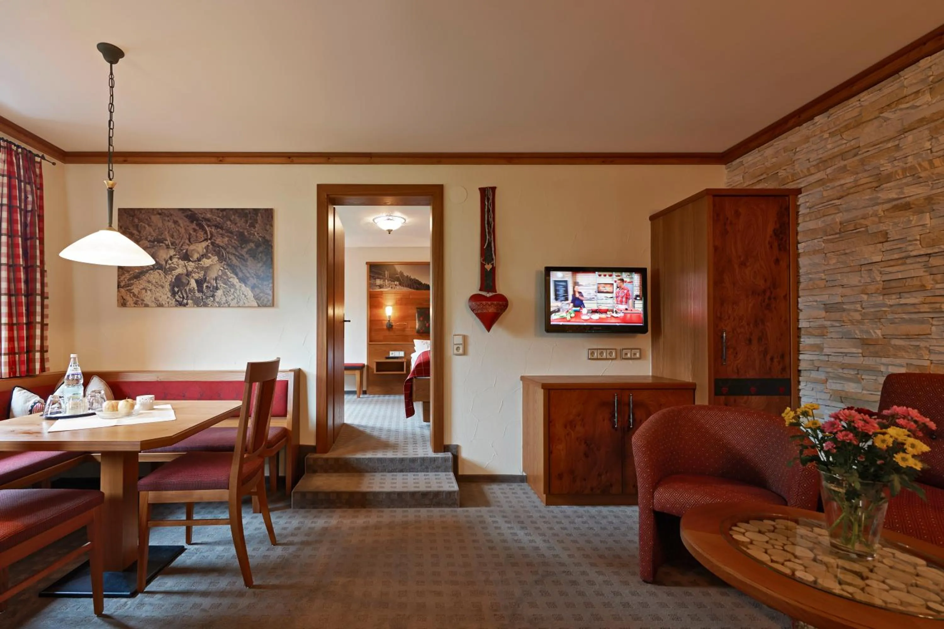 Shower in Hotel Leitner