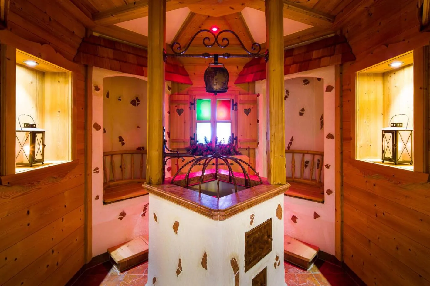 Sauna in Hotel Leitner