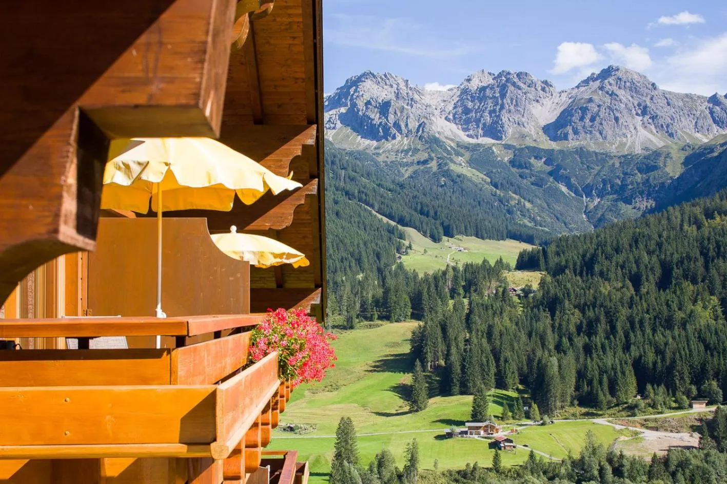 View (from property/room) in Hotel Leitner