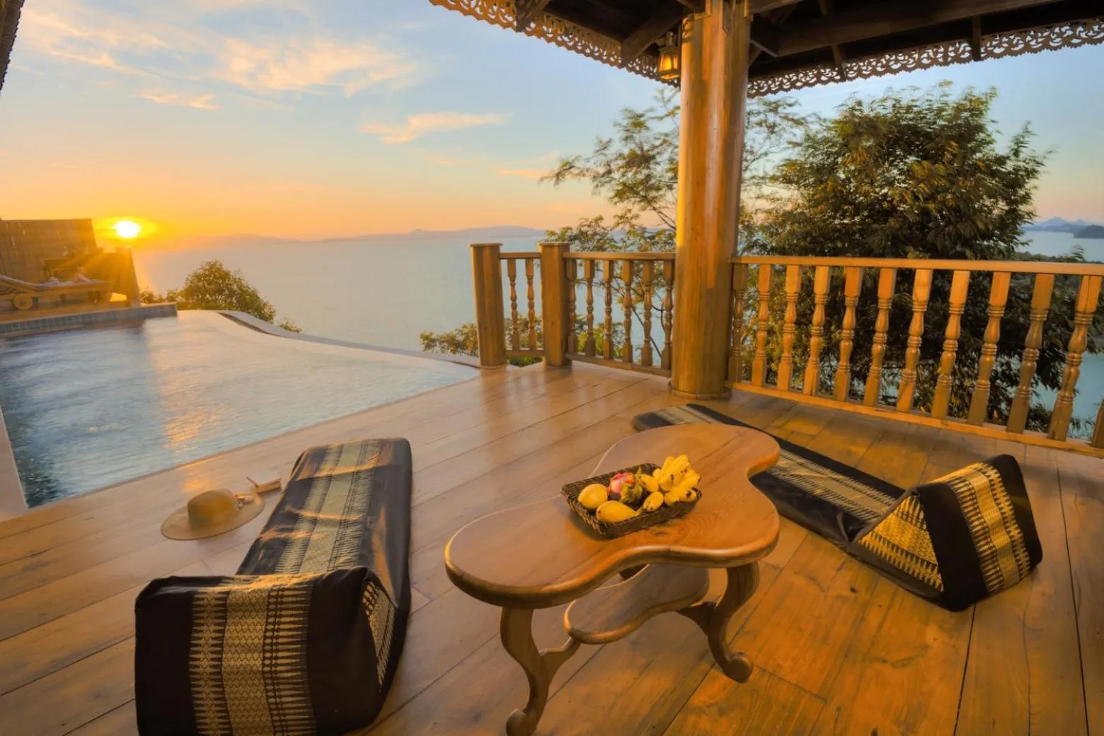 Balcony/Terrace in Santhiya Koh Yao Yai Resort & Spa - Compulsory Join Santhiya Speedboat from-to Ao Po Grand Marina at Phuket