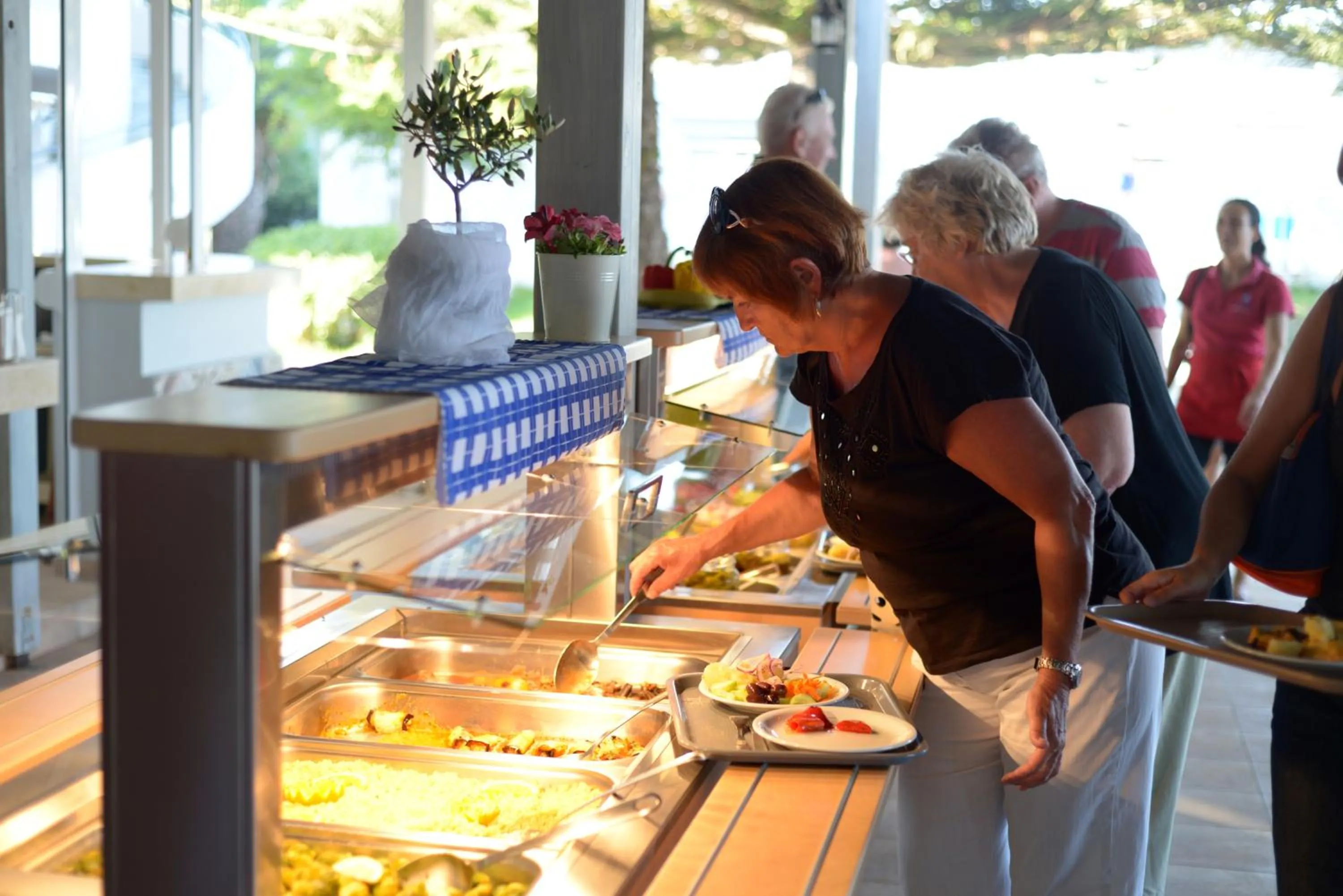 Restaurant/places to eat in Kordistos Hotel