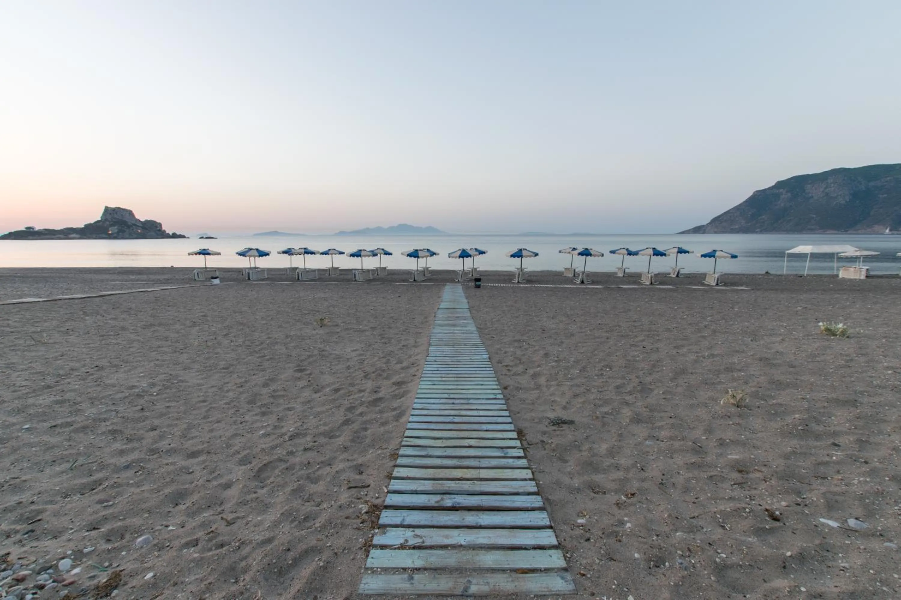 Beach in Kordistos Hotel