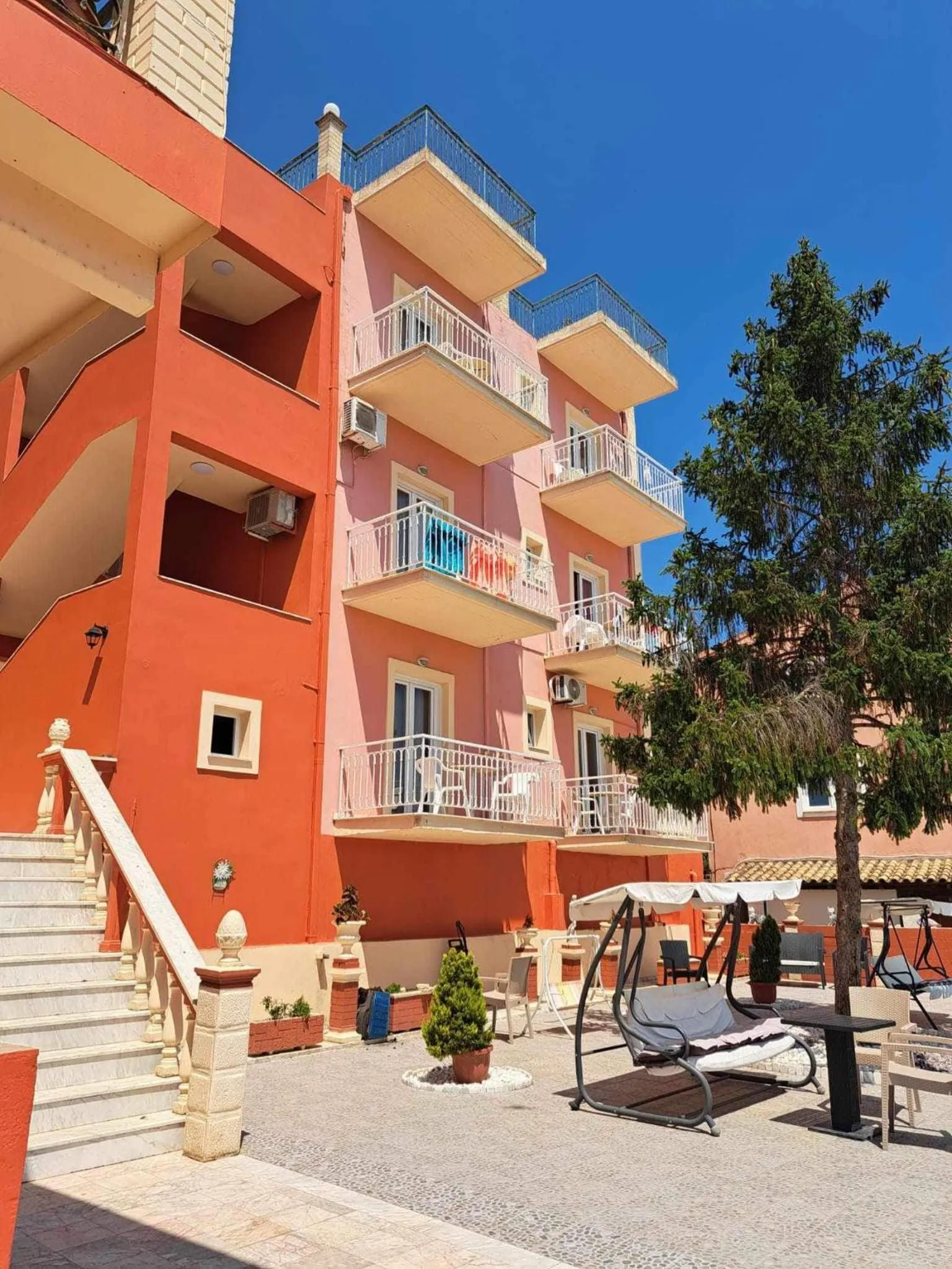 Property building in Corfu Sunflower Apartments