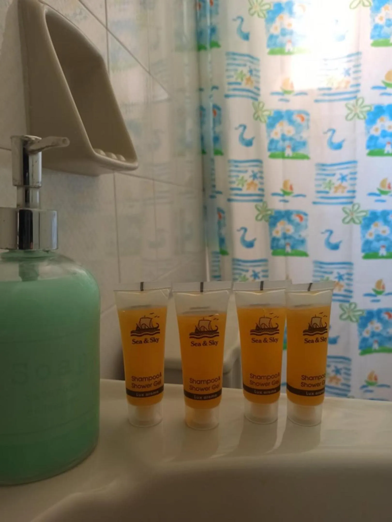 Bathroom in Corfu Sunflower Apartments