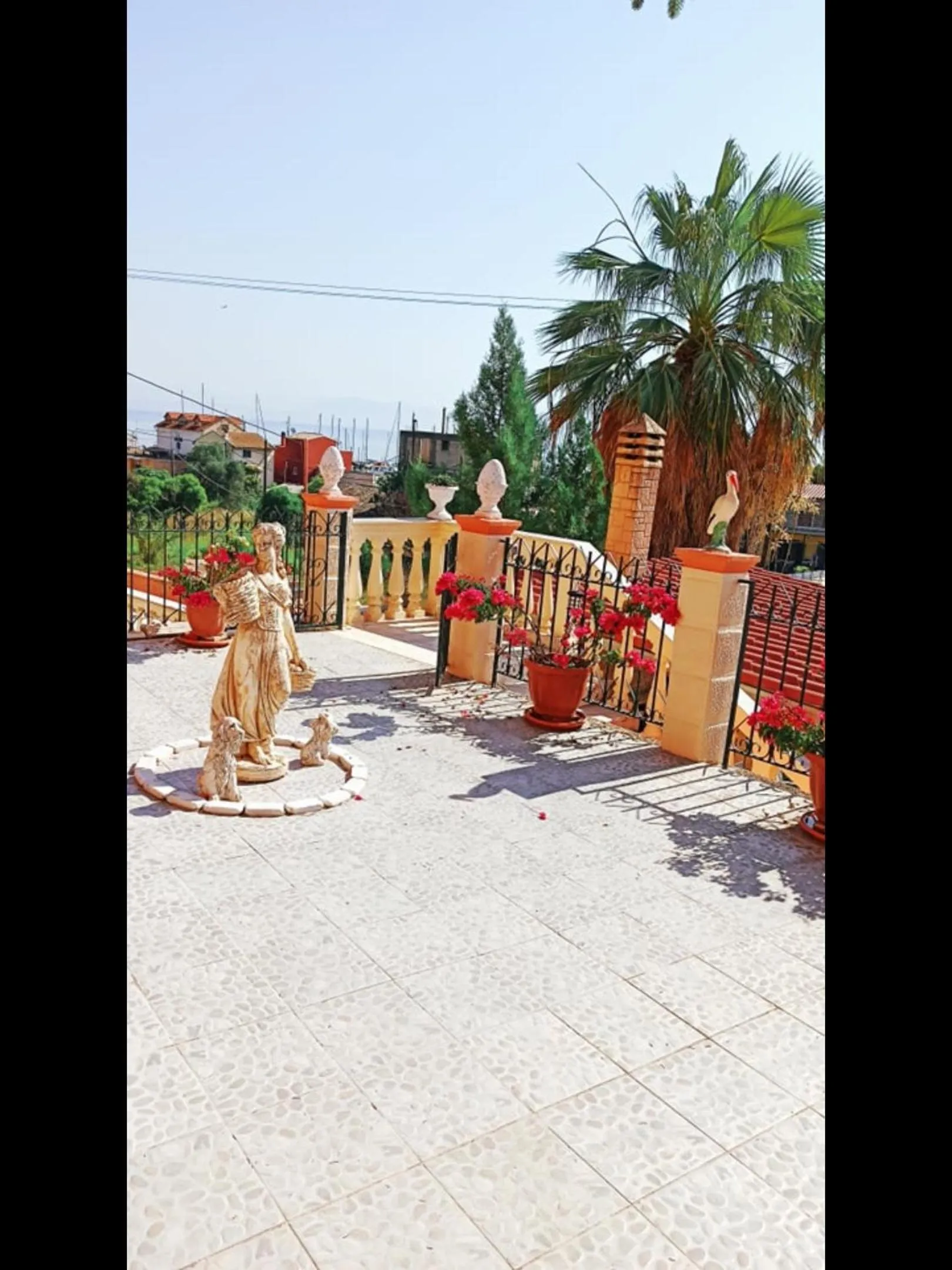 Garden in Corfu Sunflower Apartments
