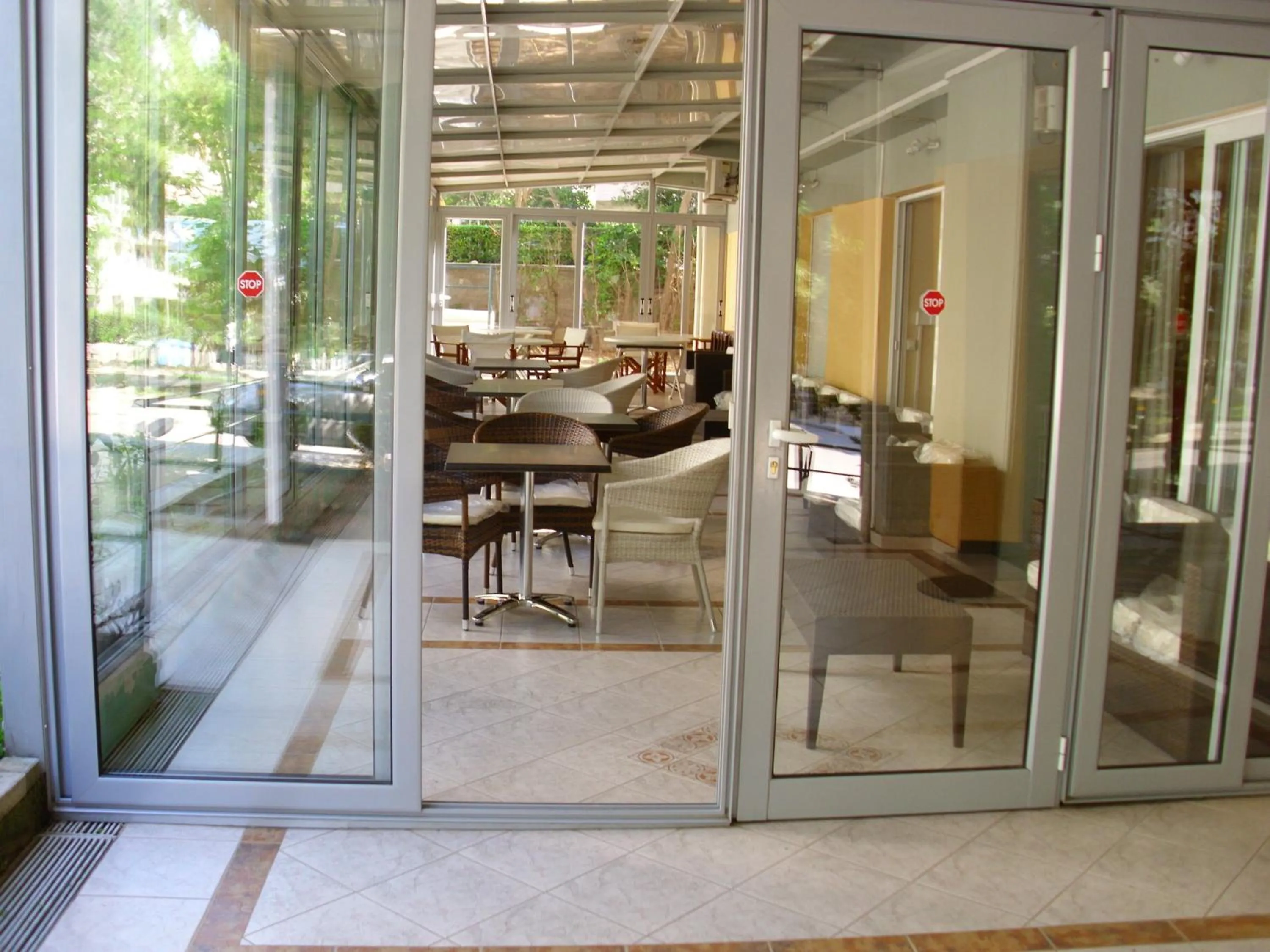 Decorative detail in Hotel Cybele Pefki