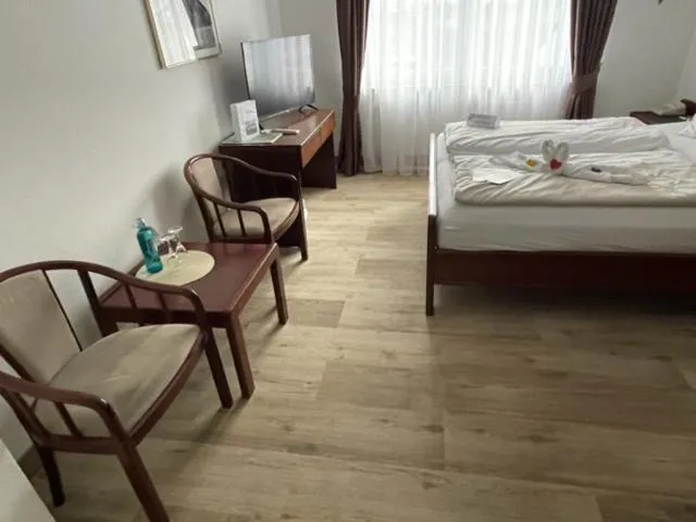 Bedroom, Bed in Hotel Friesengeist