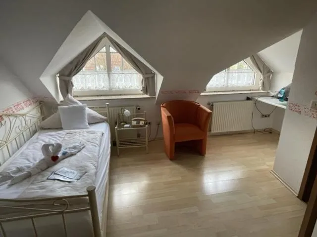 Bed in Hotel Friesengeist