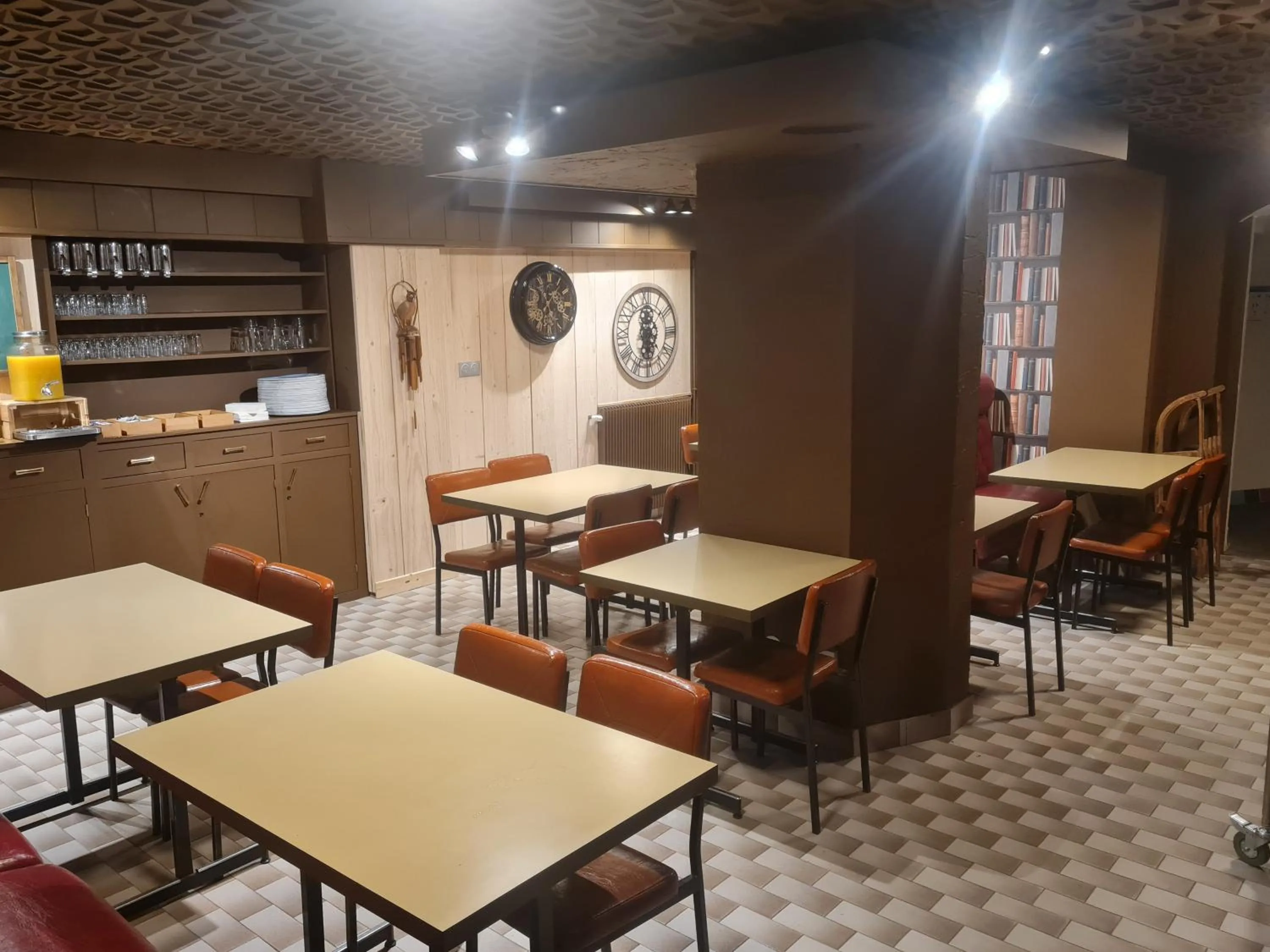 Seating area in Hébergement Artense