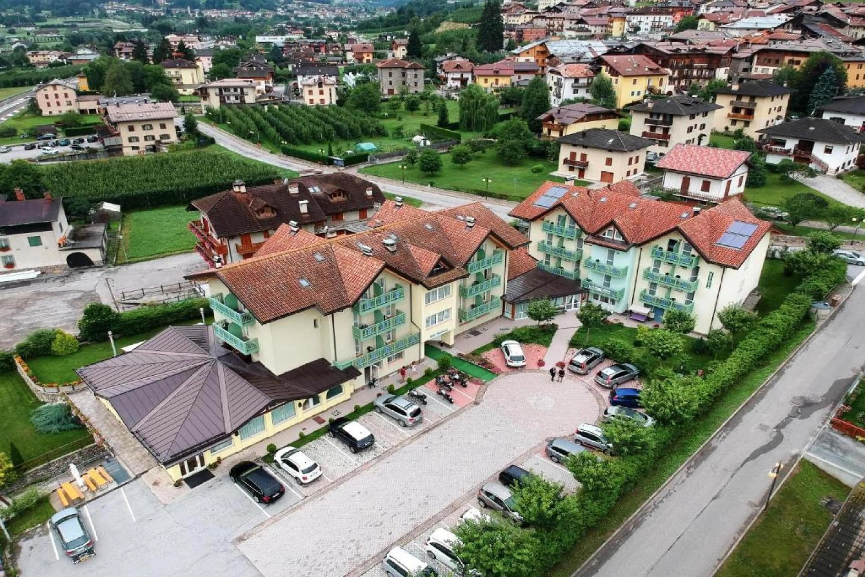 Bird's eye view in Hotel Garnì Maria