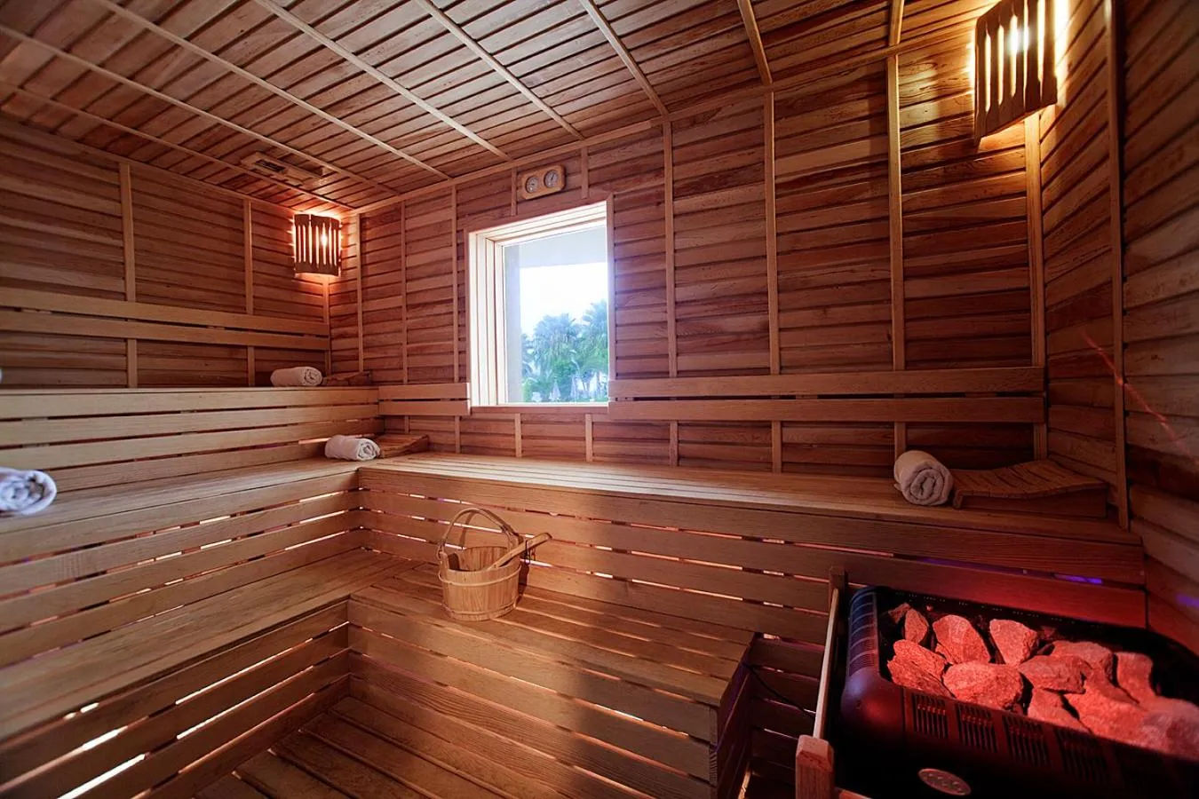 Sauna in Venessa Beach Hotel