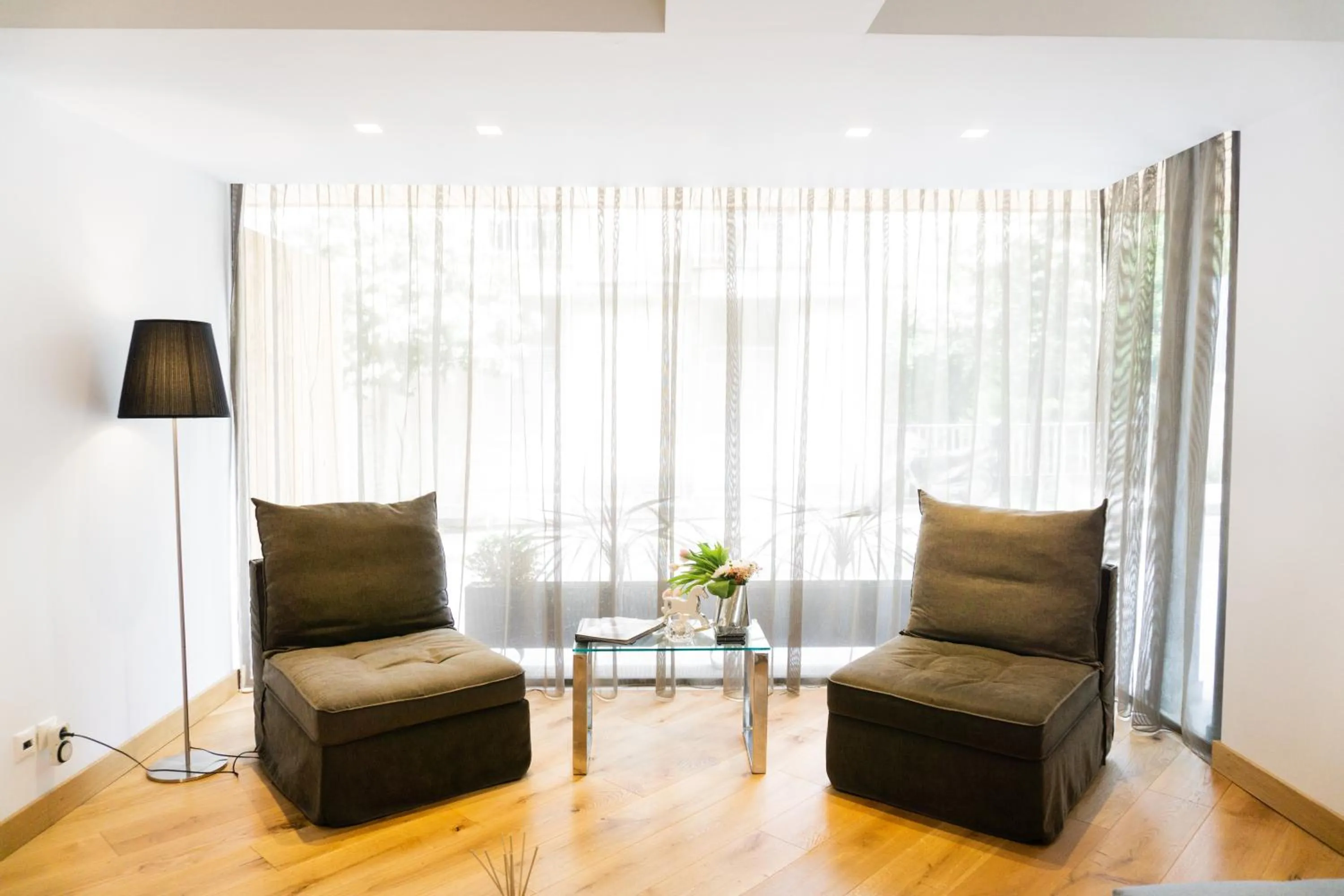 Seating area in City Loft Hotel