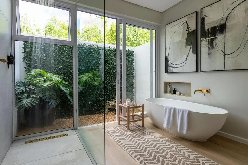 Shower in Lavender Farm Boutique Guest House