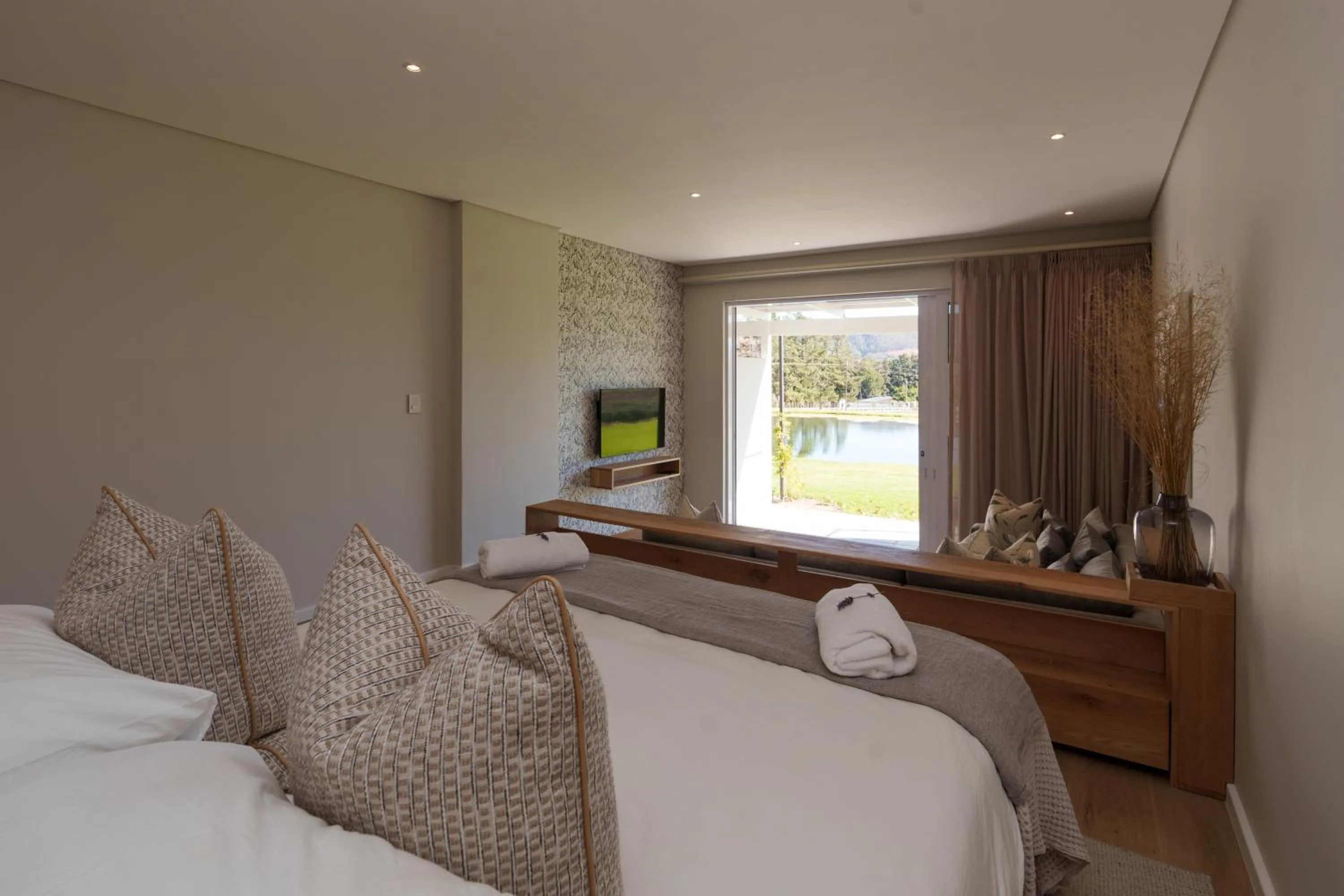 View (from property/room), Bed in Lavender Farm Boutique Guest House