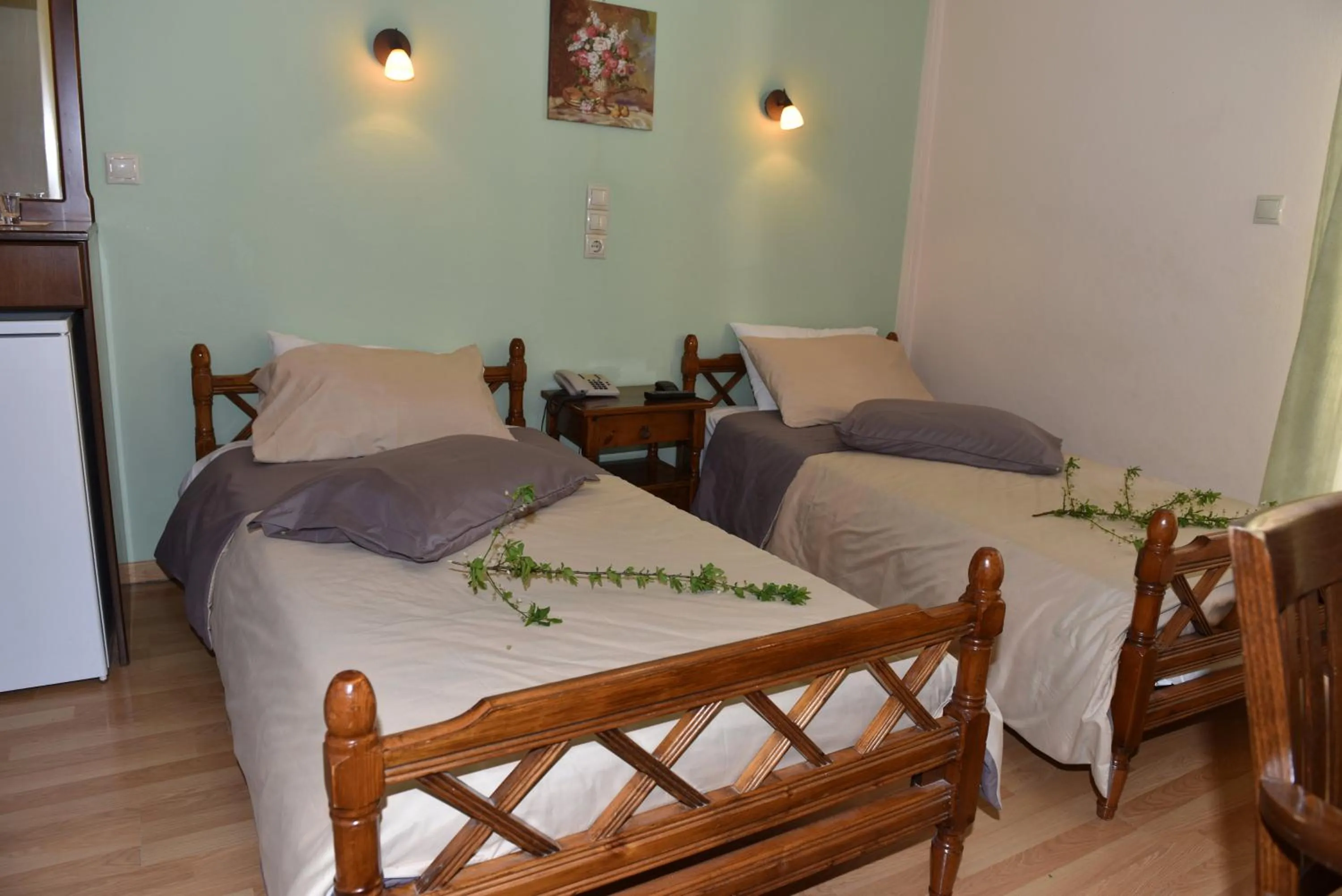 Bedroom, Bed in 40 Platania Hotel