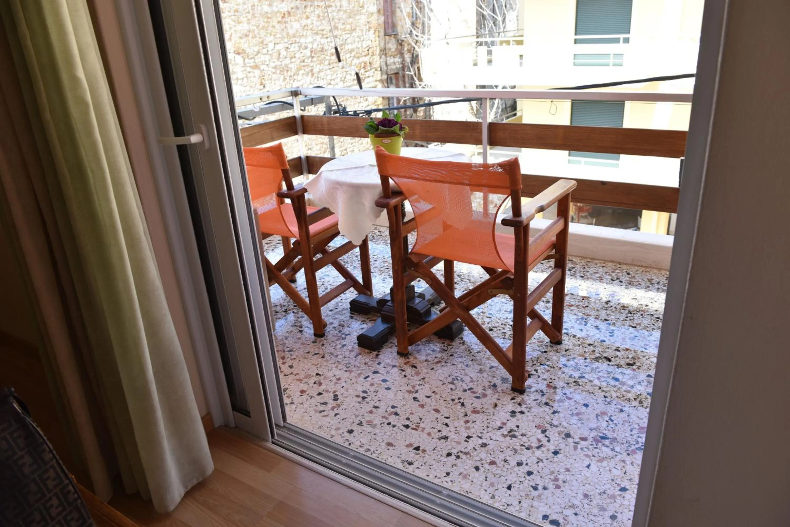 Balcony/Terrace in 40 Platania Hotel