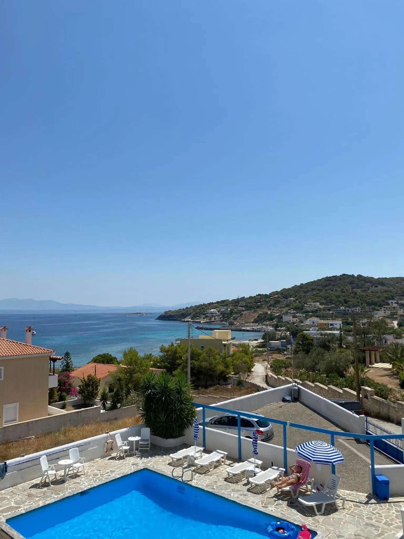 Sea view in Blue Dolphin Studios and Apartment