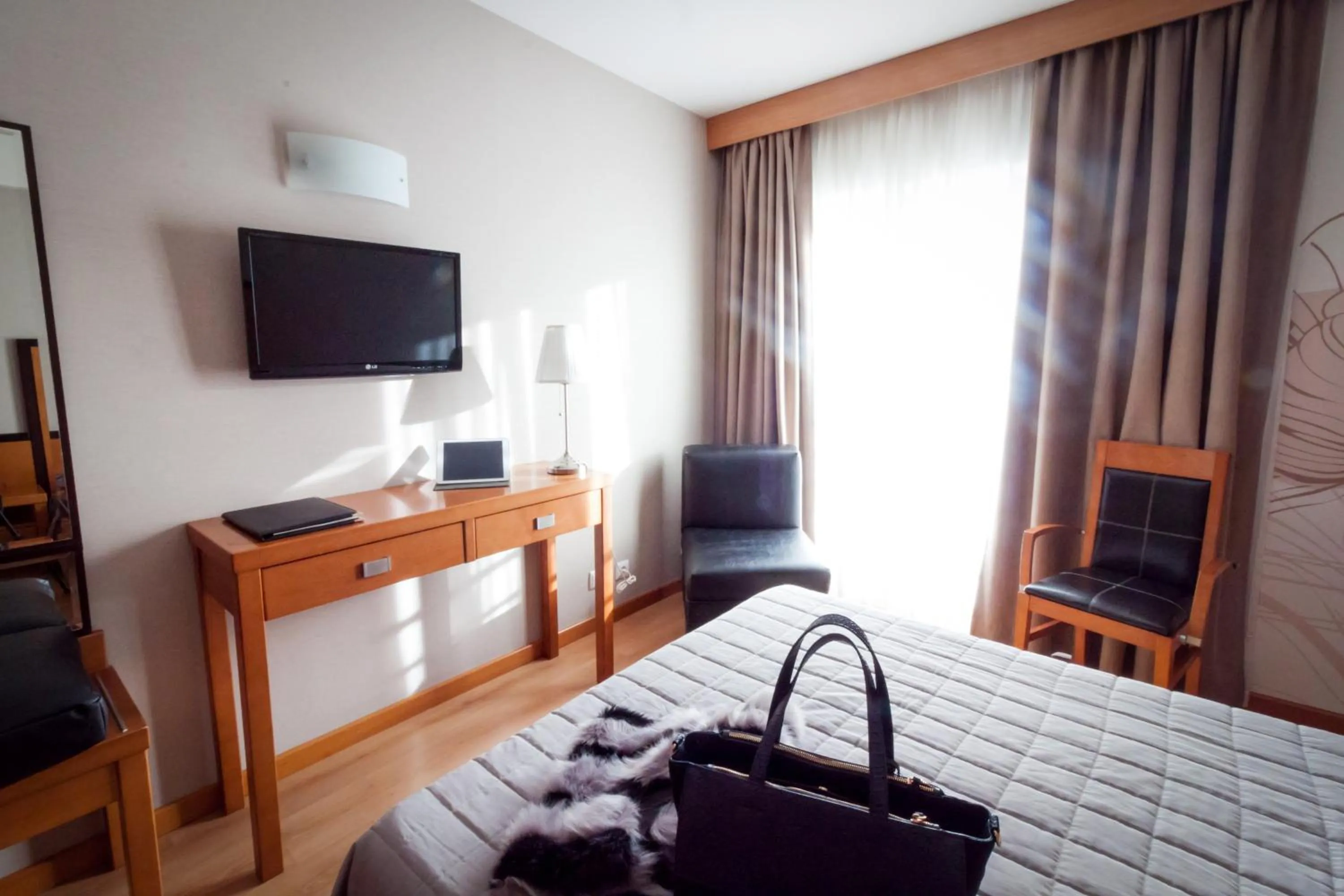 Bed in Hotel 4 Estações