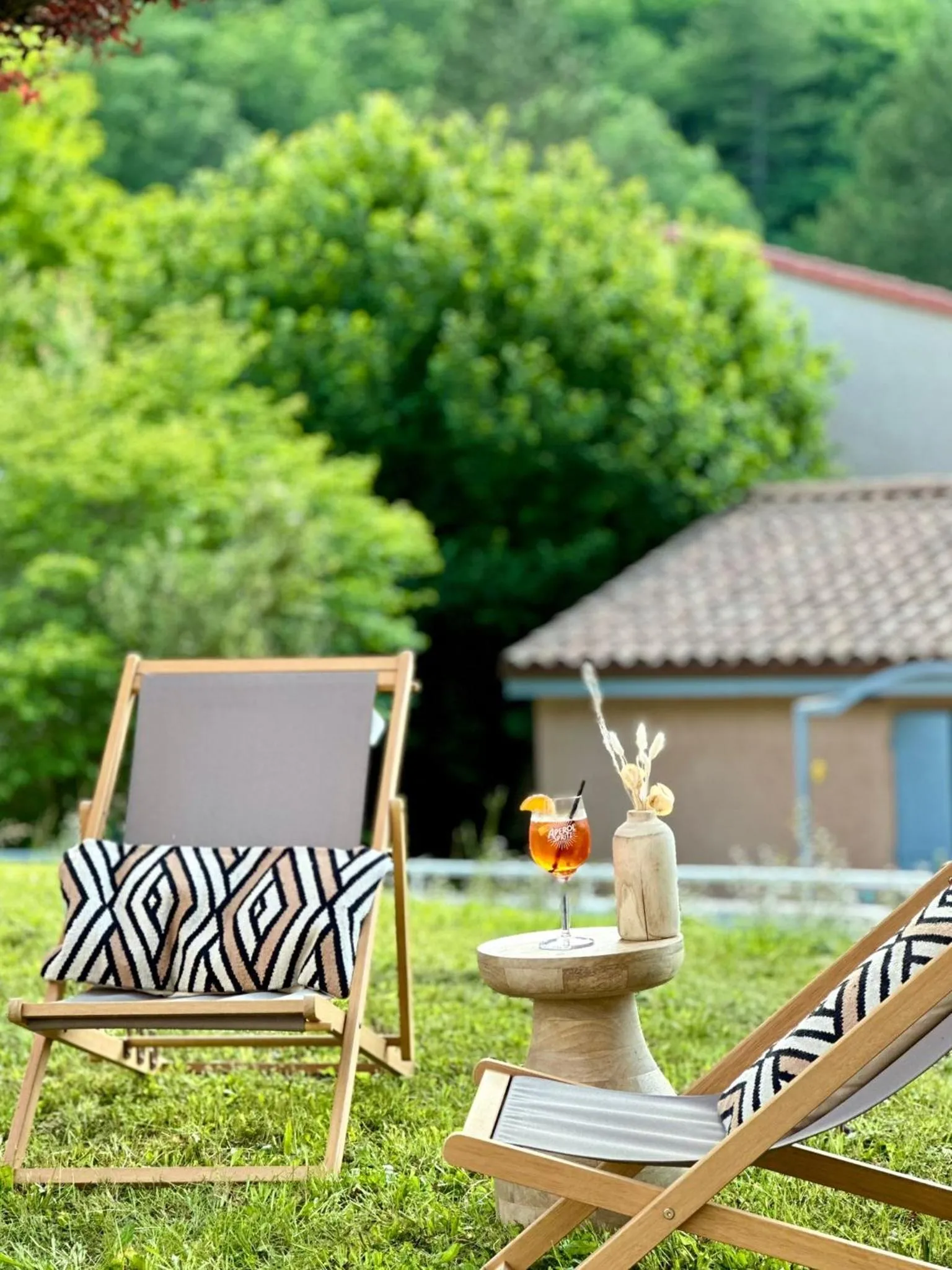 Spring in Hôtel Le Refuge des Sources