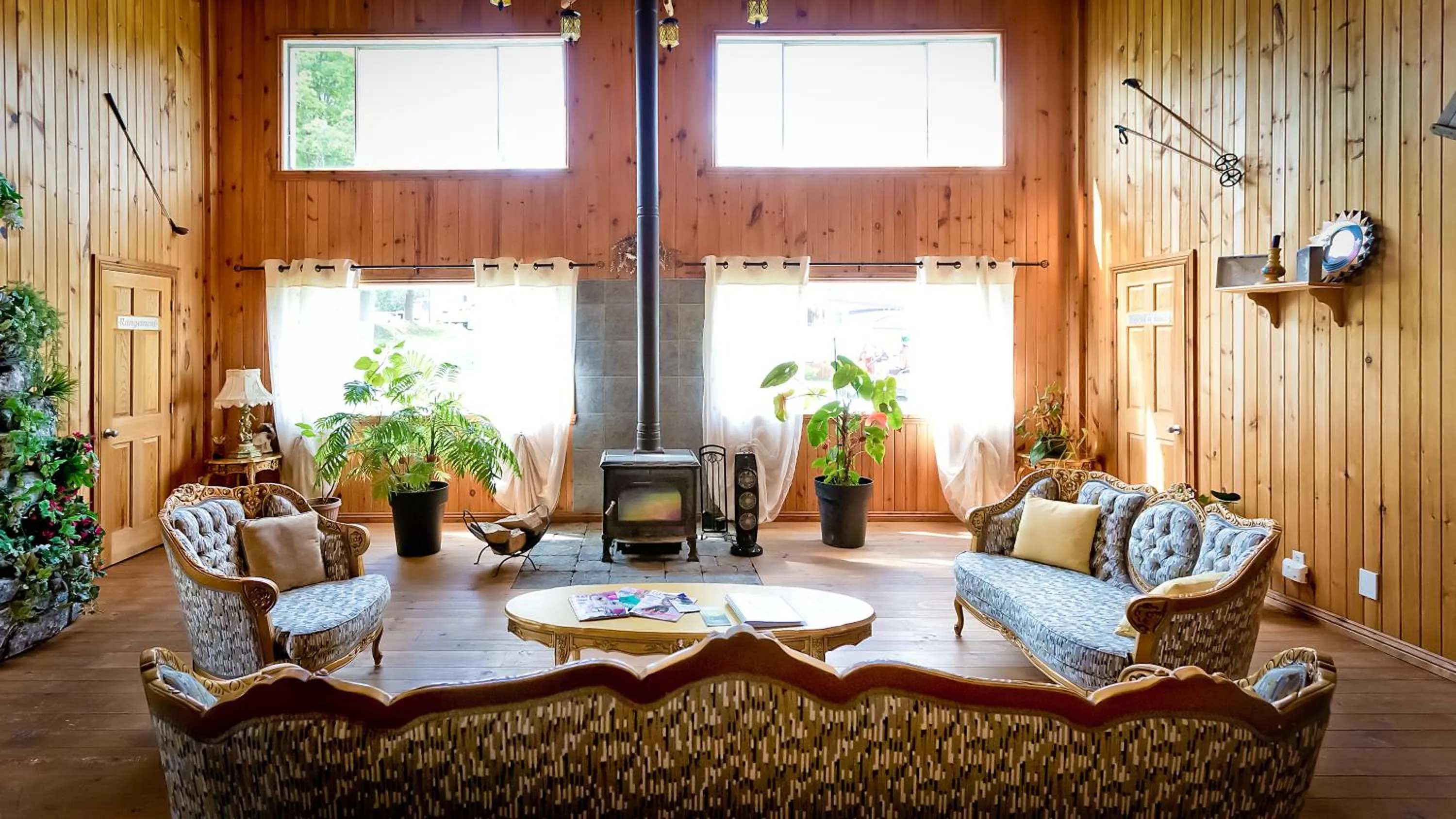 Living room in Auberge Papillon Lune