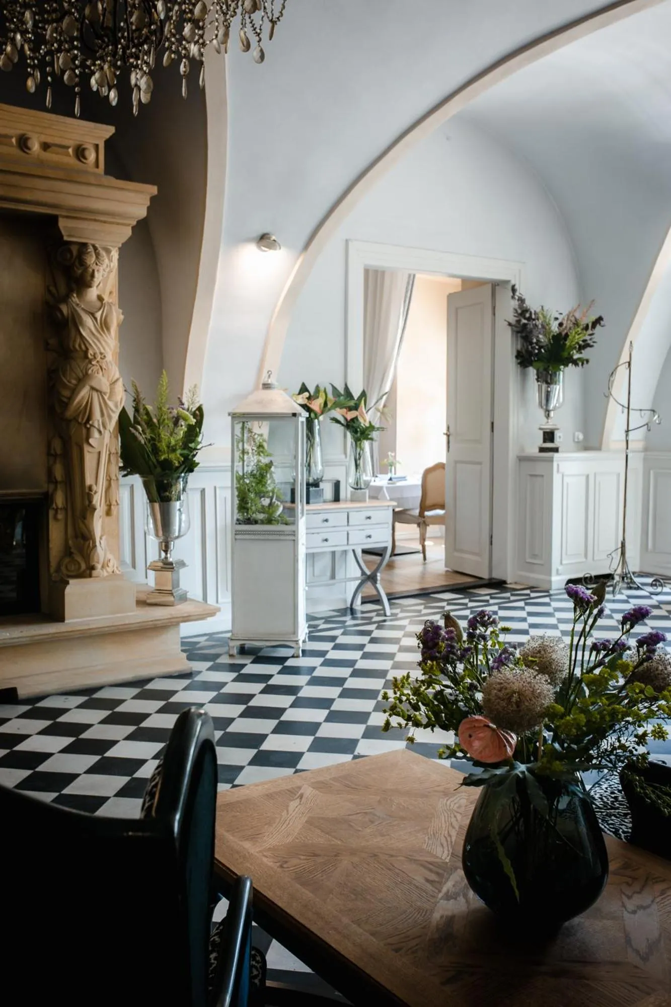 Living room in Pałac Mojęcice
