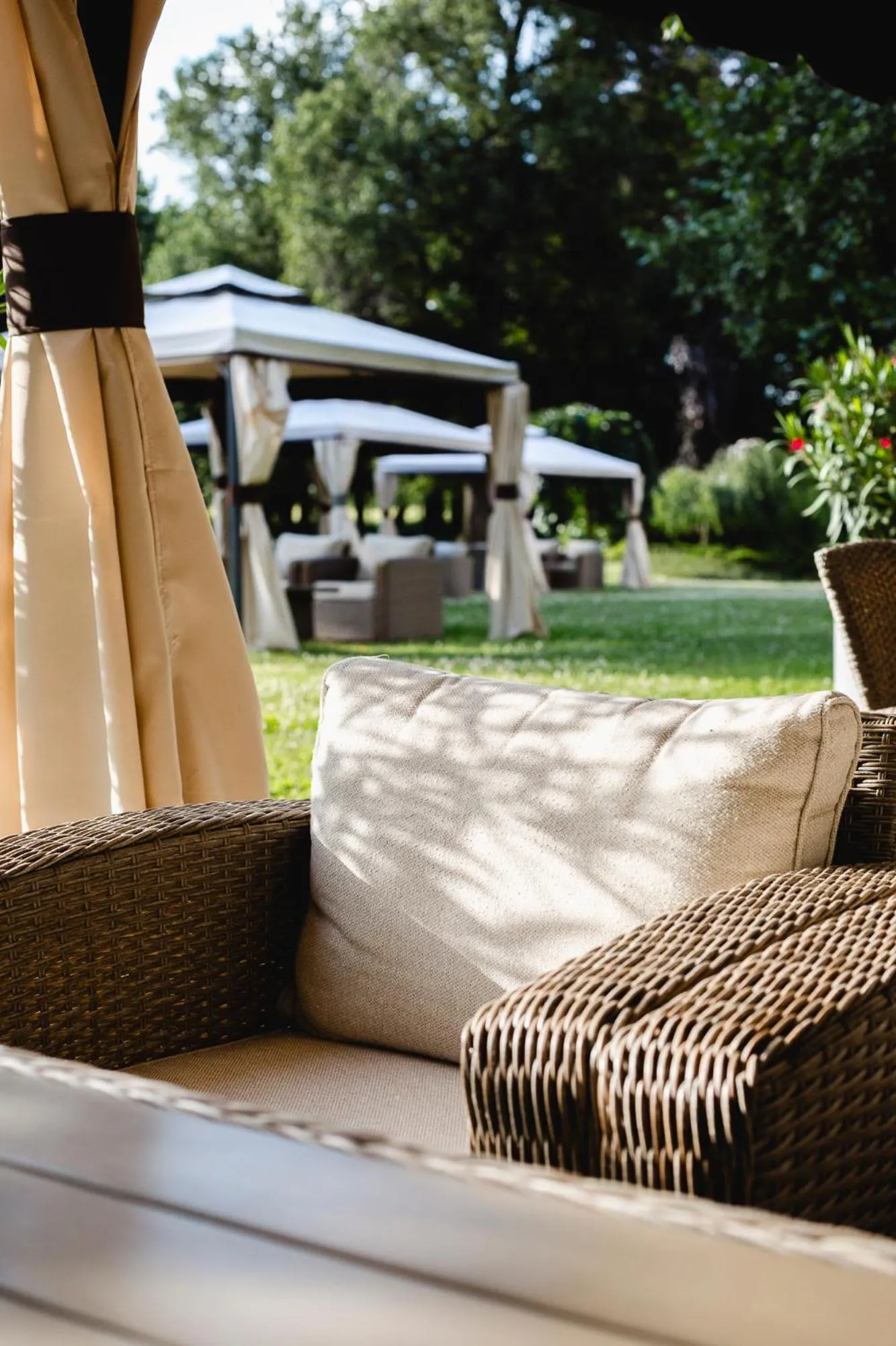 Garden in Pałac Mojęcice