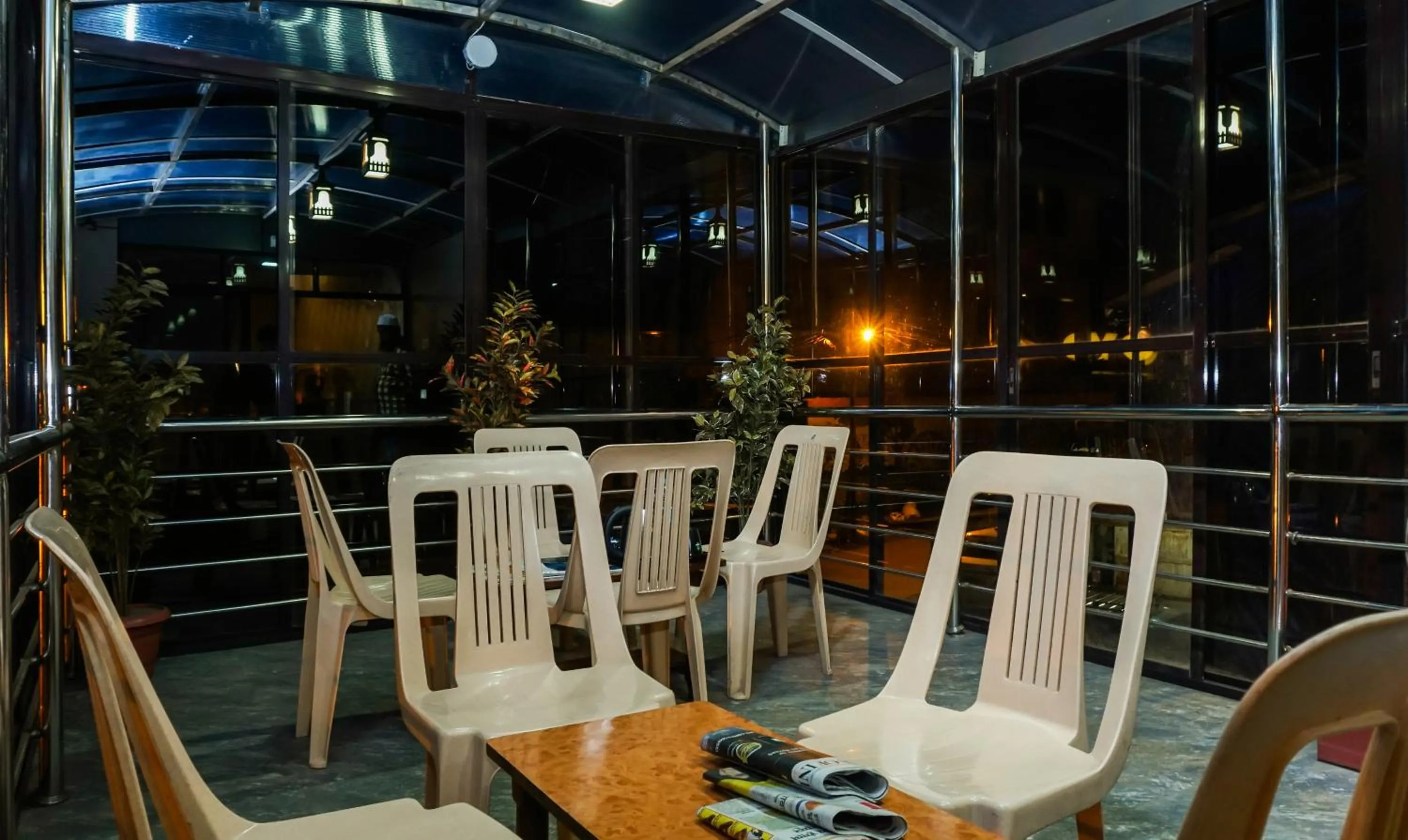 Balcony/Terrace in Treebo Hillway Inn Main Market