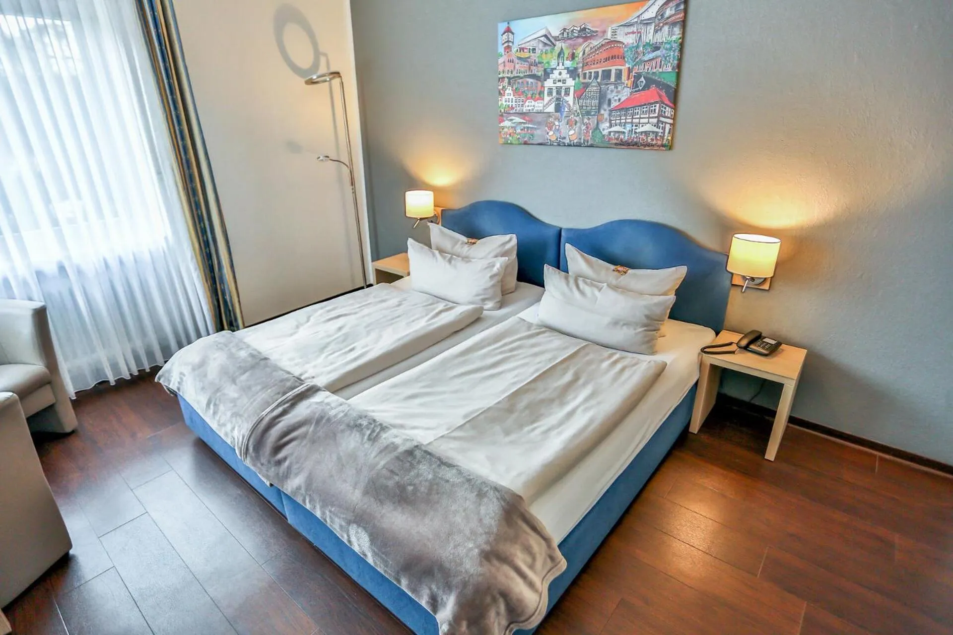 Photo of the whole room, Bed in Hotel-Restaurant Kolpinghaus