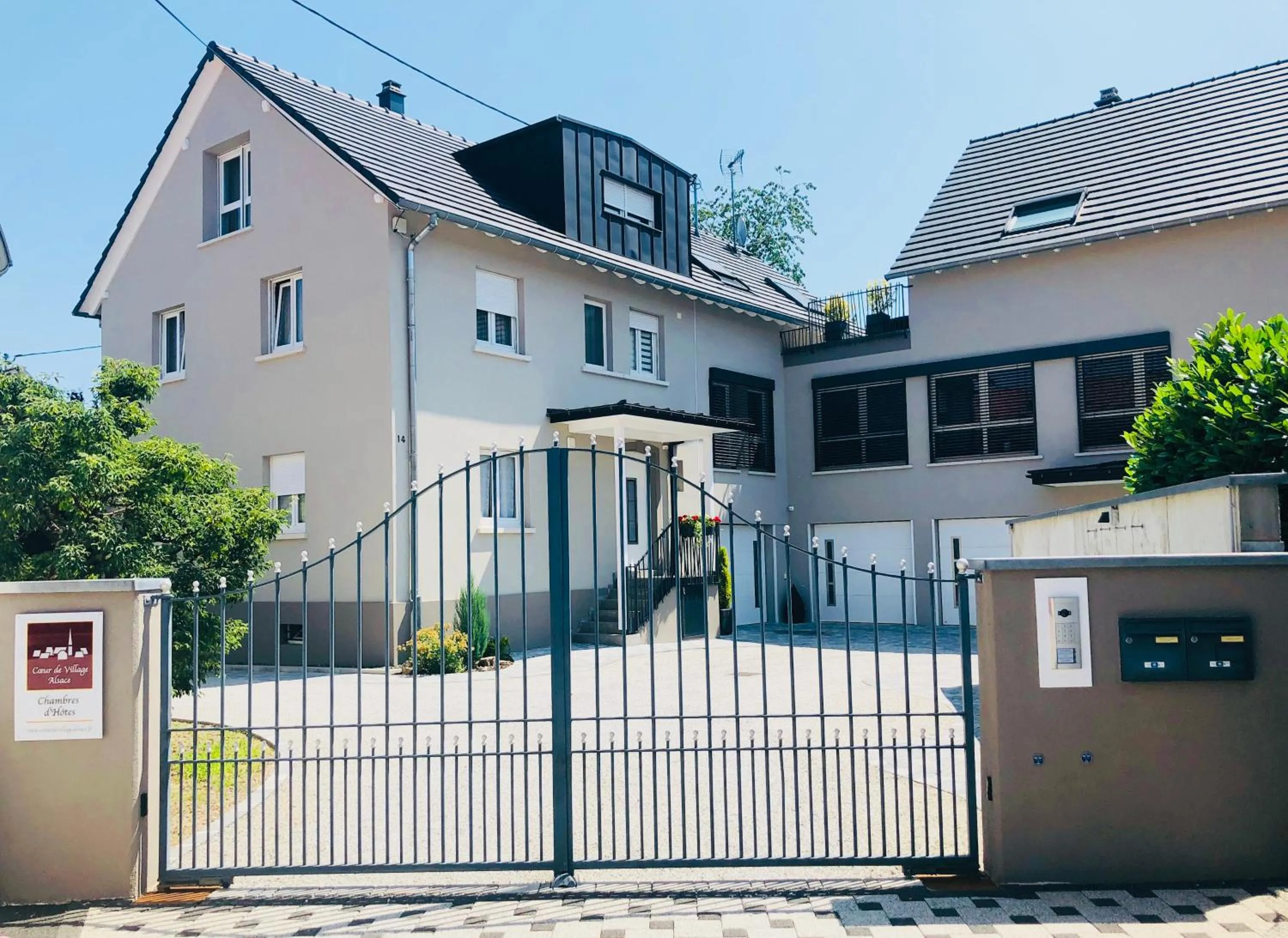 View (from property/room) in Maison d hotes Coeur de Village Alsace & spa