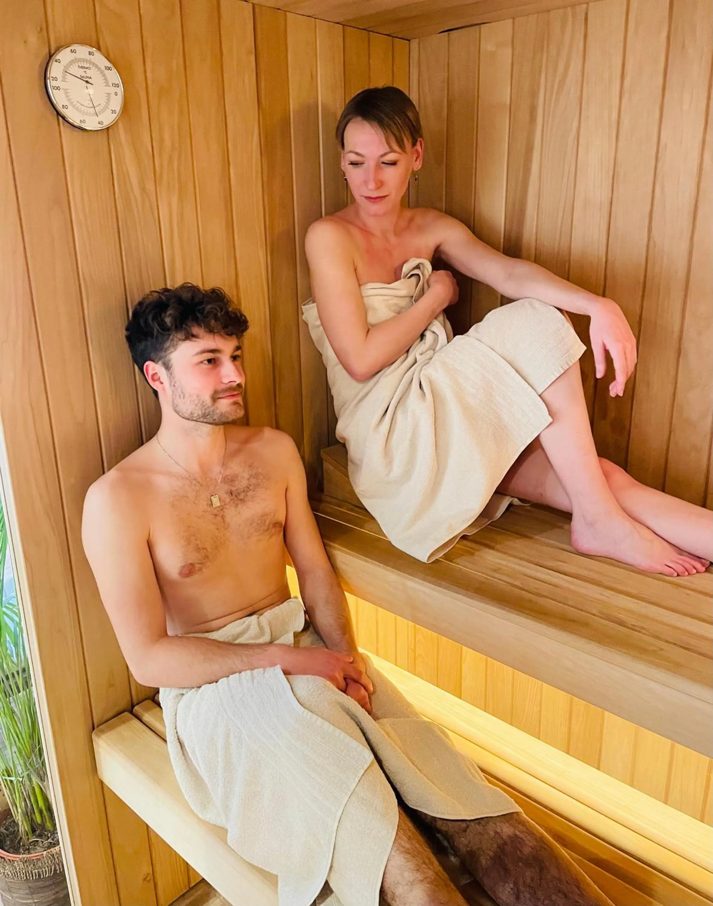 Sauna in Maison d hotes Coeur de Village Alsace & spa