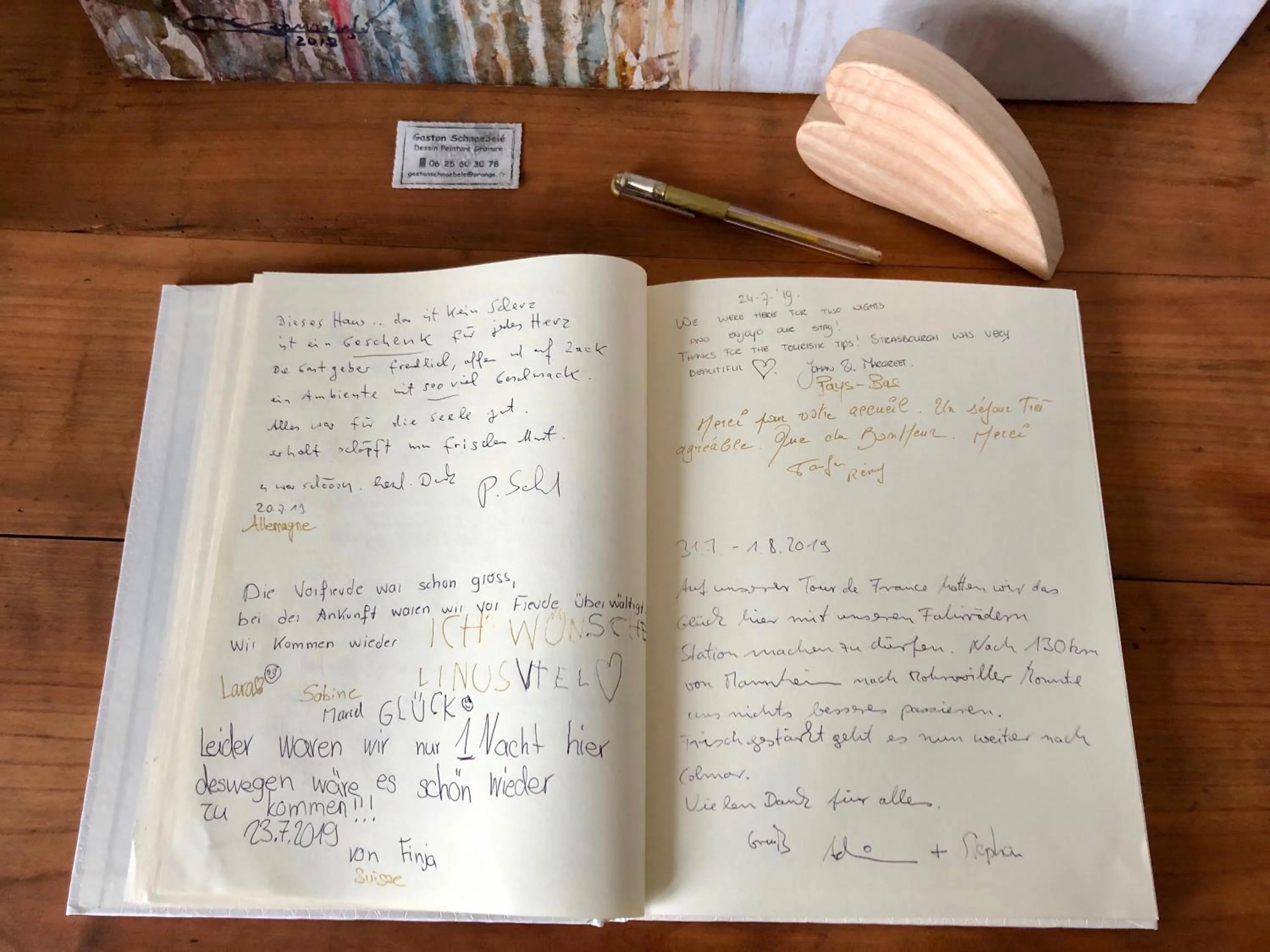 Text overlay in Maison d hotes Coeur de Village Alsace & spa