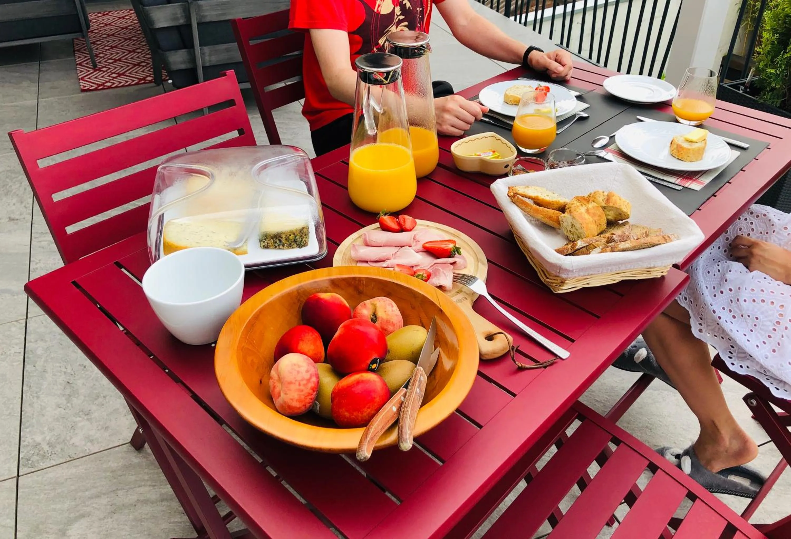 Breakfast in Maison d hotes Coeur de Village Alsace & spa