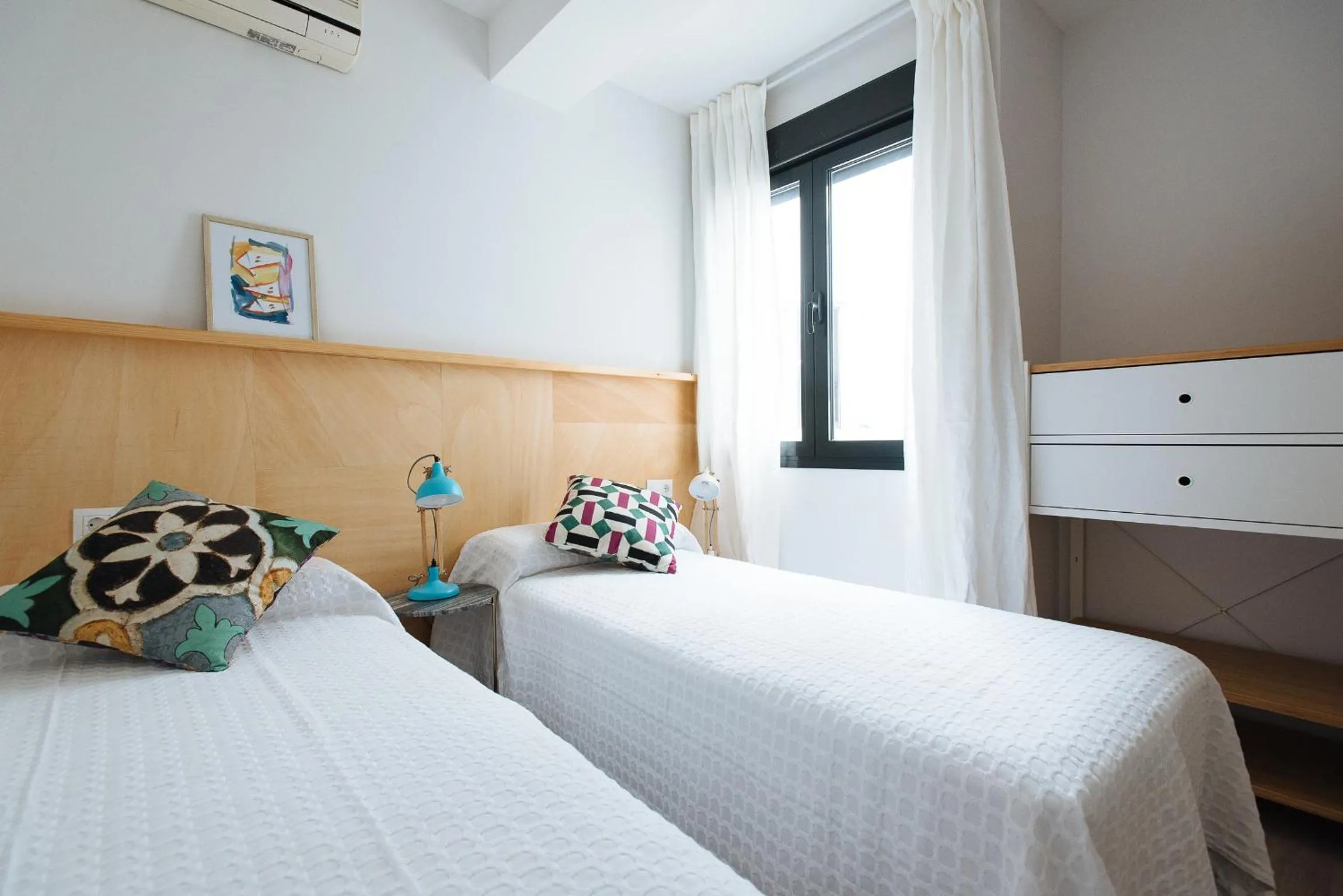 Bedroom, Bed in Apartamento Alameda