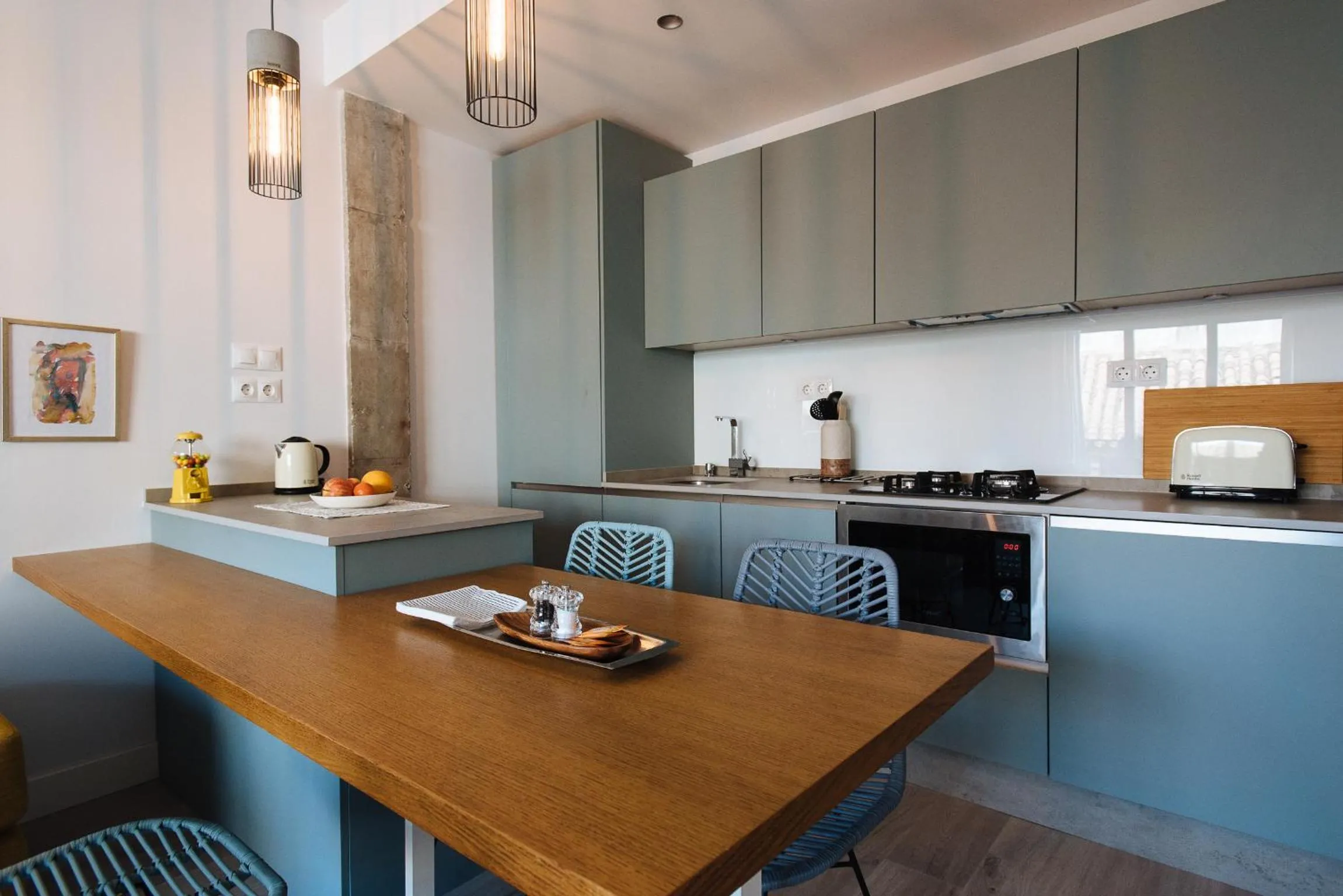 Kitchen or kitchenette in Apartamento Alameda