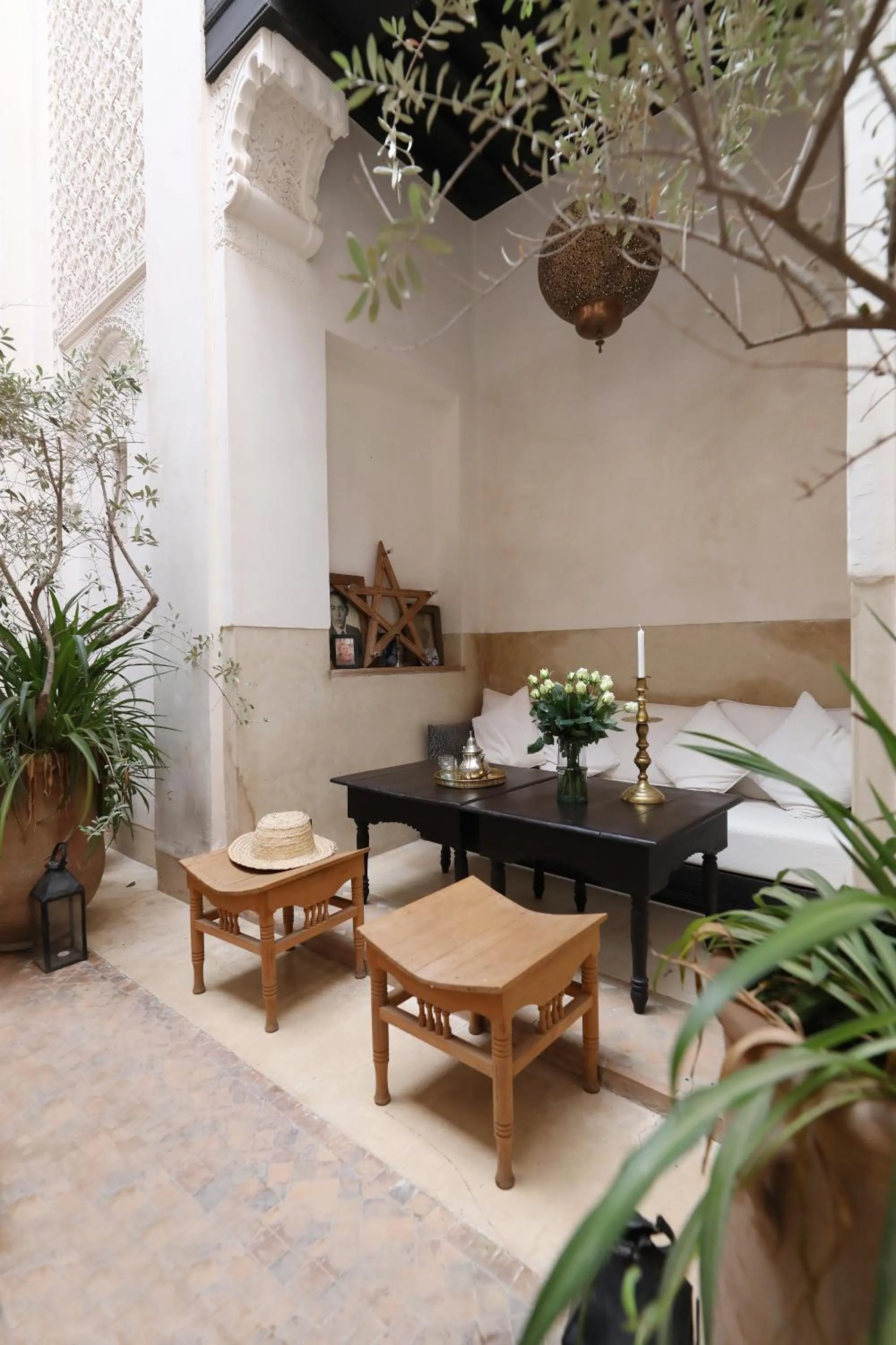 Living room in Riad Azzouna 13